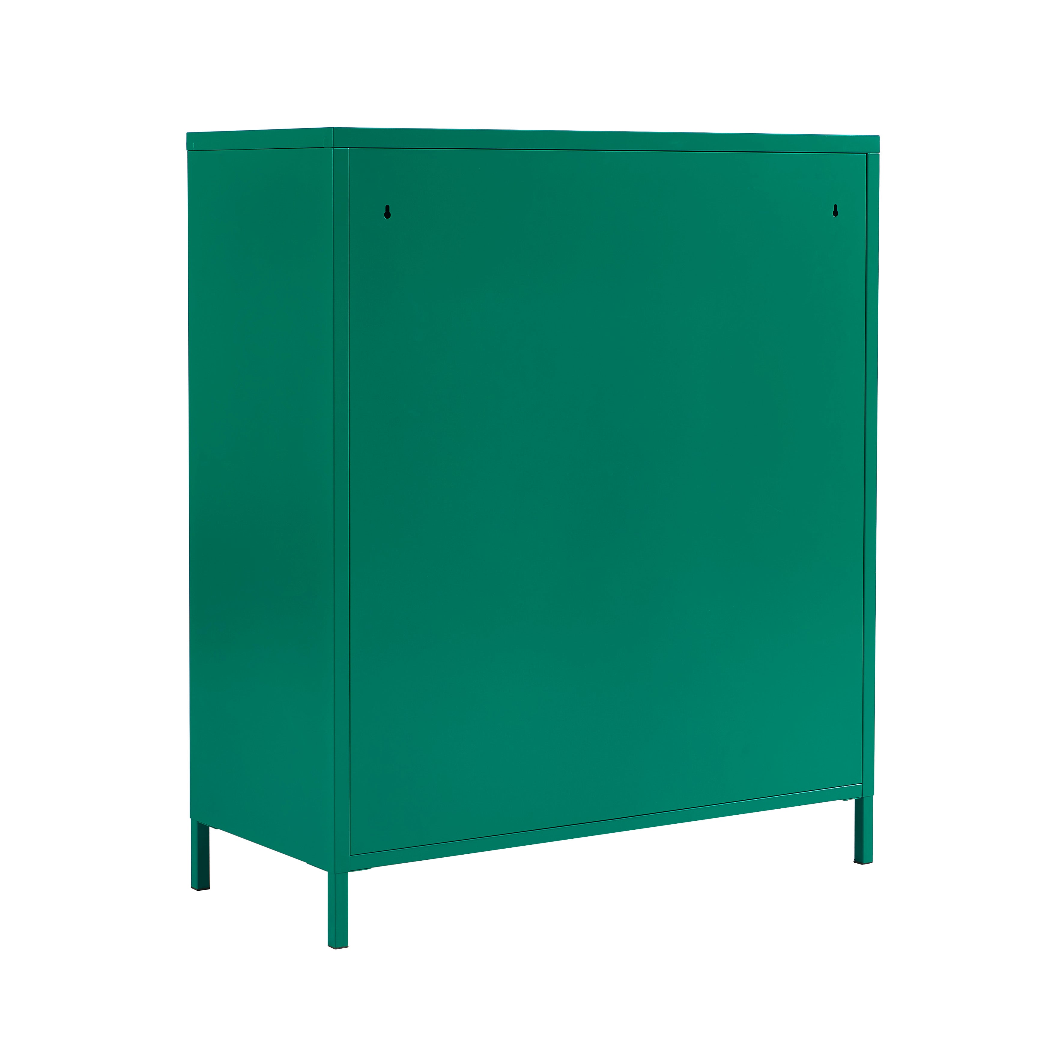 PANTONE® Metal Large Chest of Drawers – Emerald green