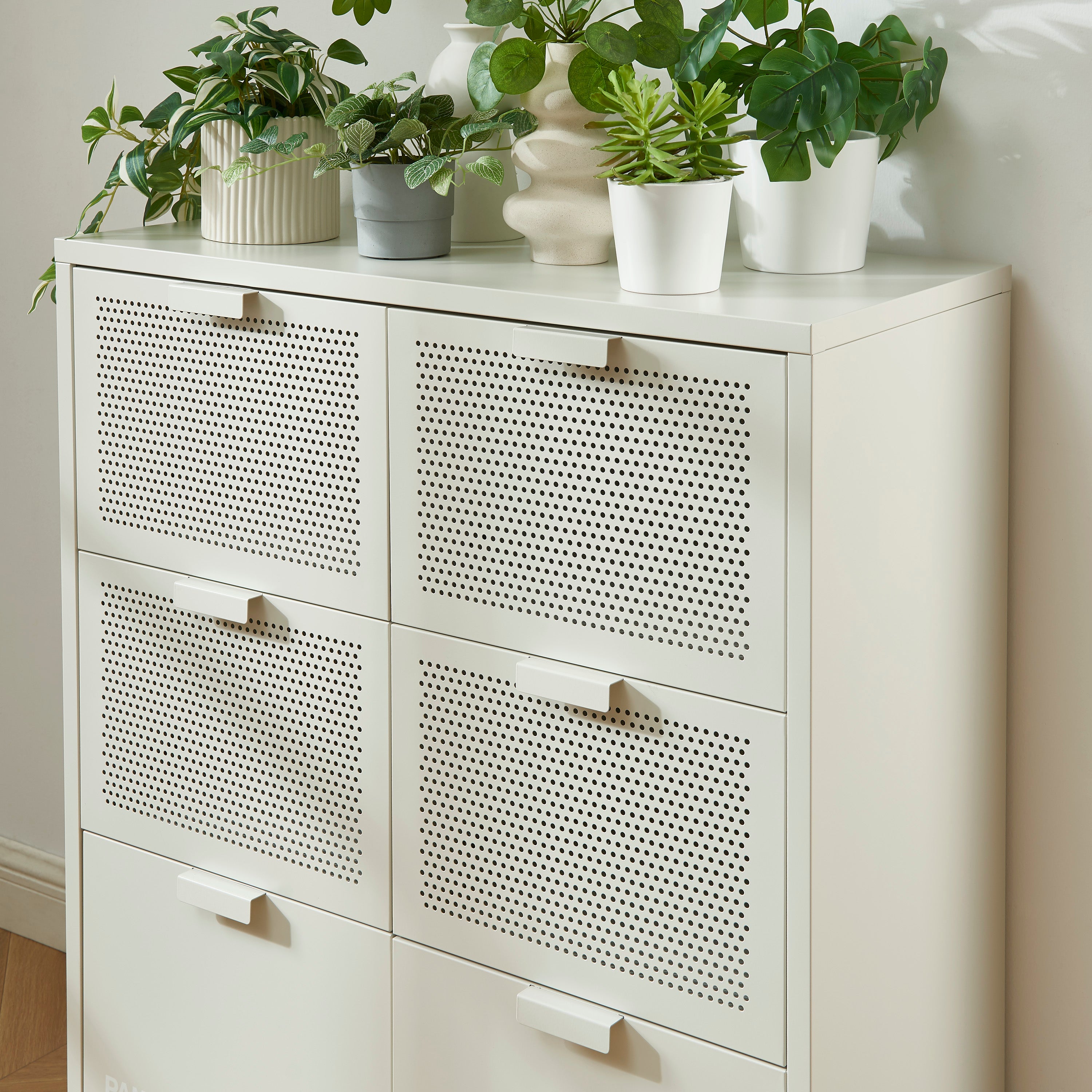 PANTONE® Metal Large Chest of Drawers – Sand