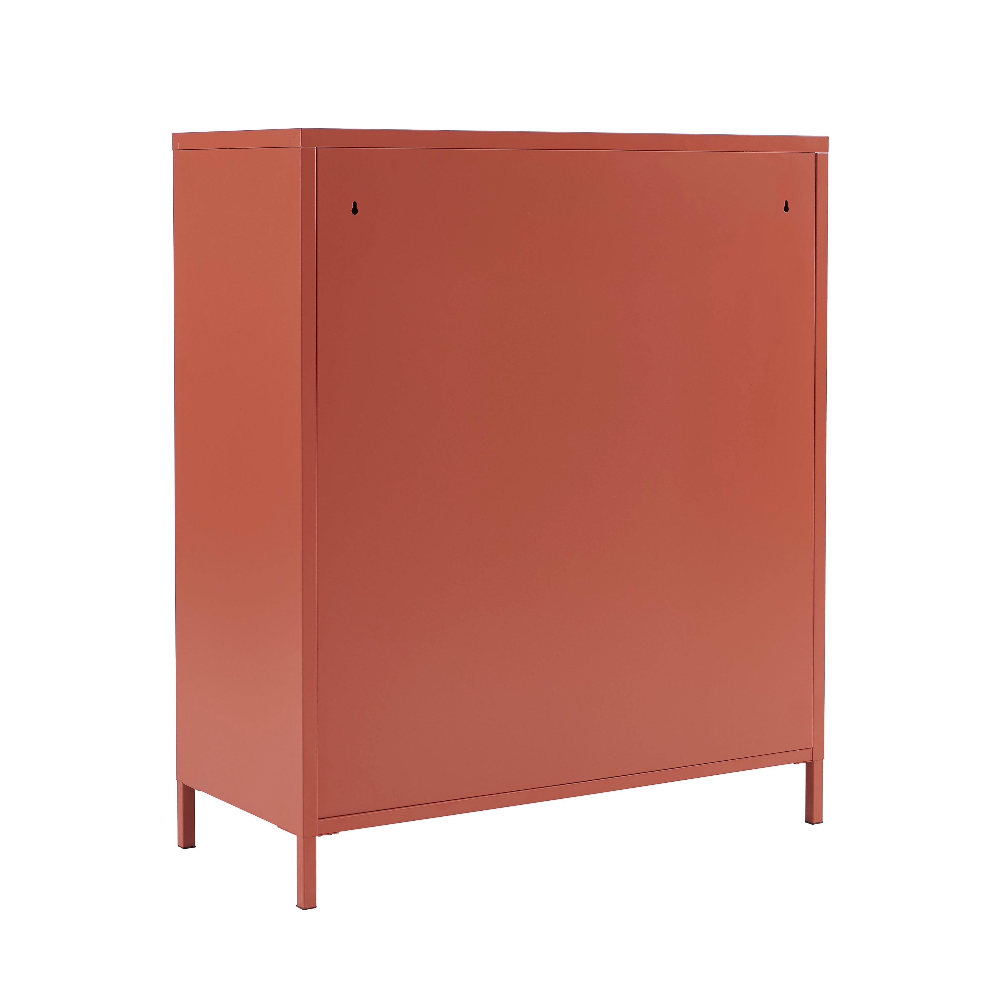 PANTONE® Metal Large Chest of Drawers – Terracotta