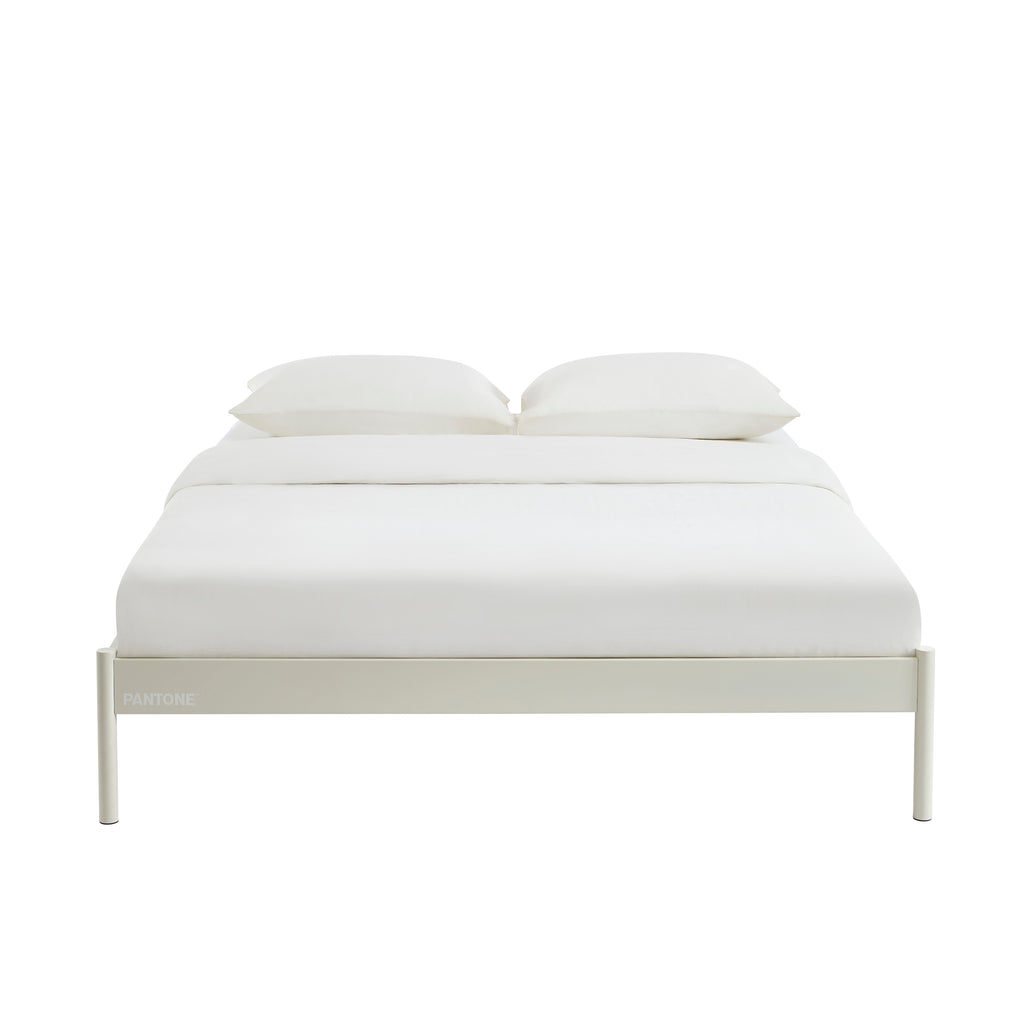 PANTONE® Metal Bed with Slatted Base – Sand