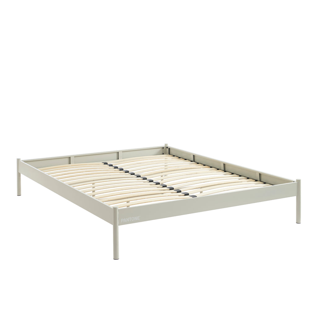 PANTONE® Metal Bed with Slatted Base – Sand