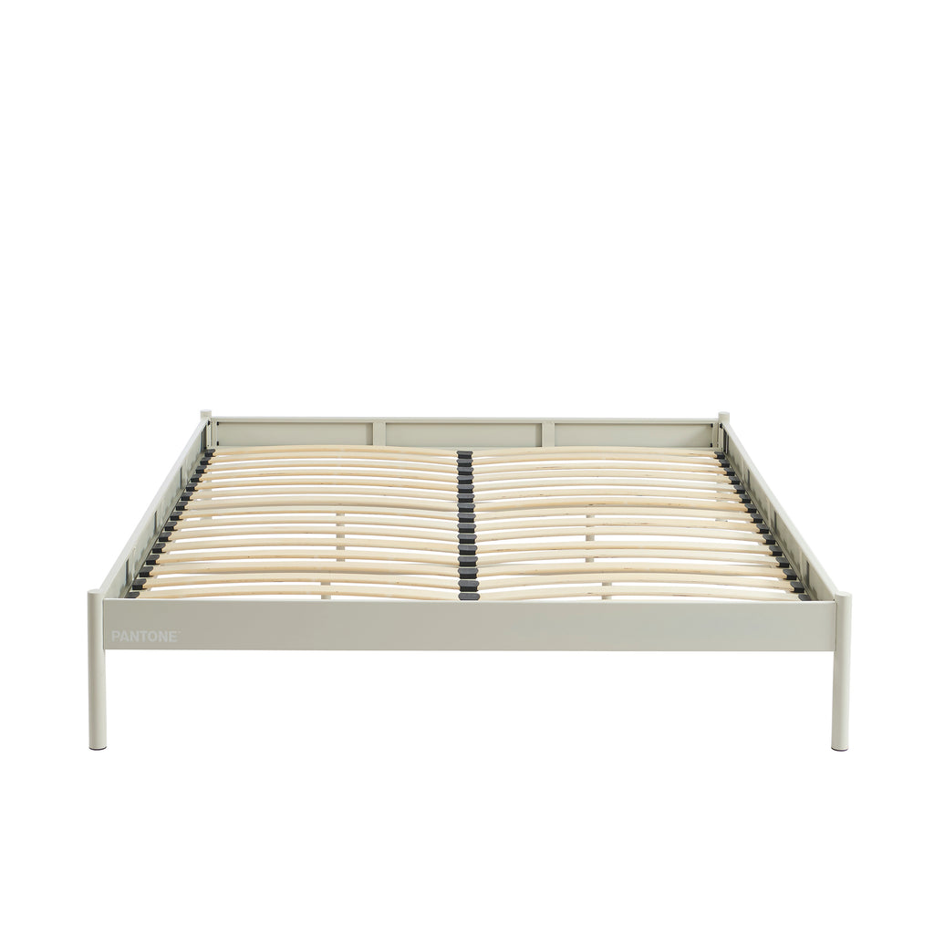 PANTONE® Metal Bed with Slatted Base – Sand