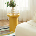 PANTONE® Matte Lacquered Side Table – Mustard