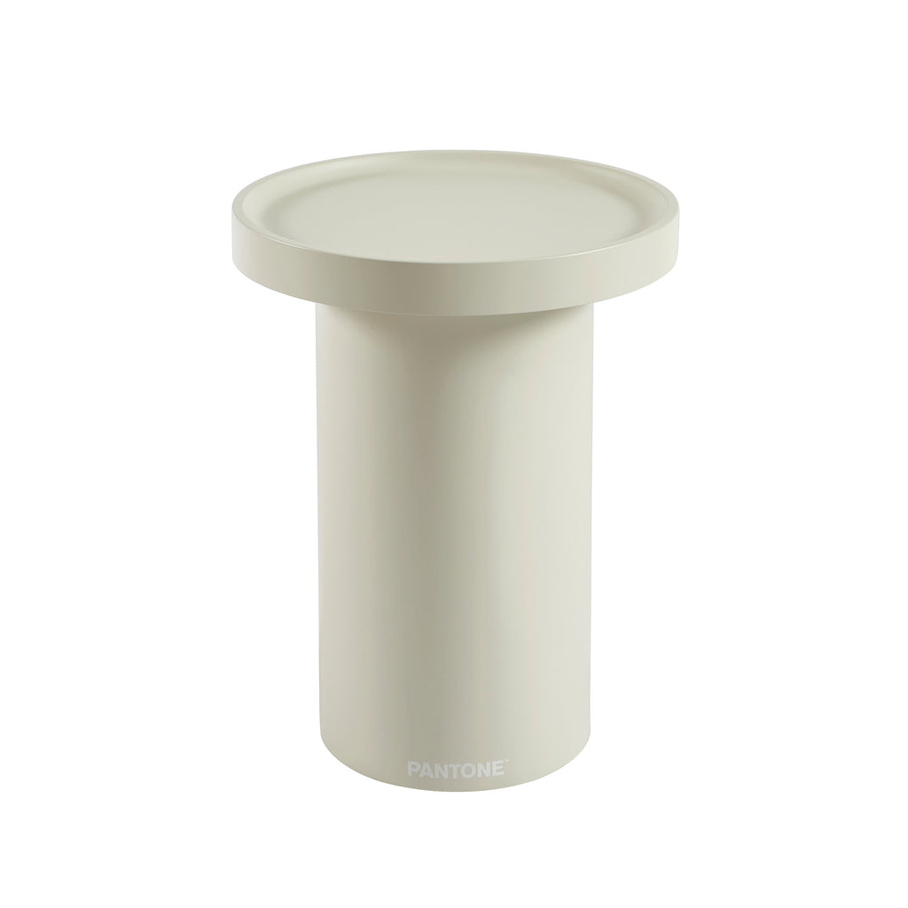 PANTONE® Matte Lacquered Side Table – Sand