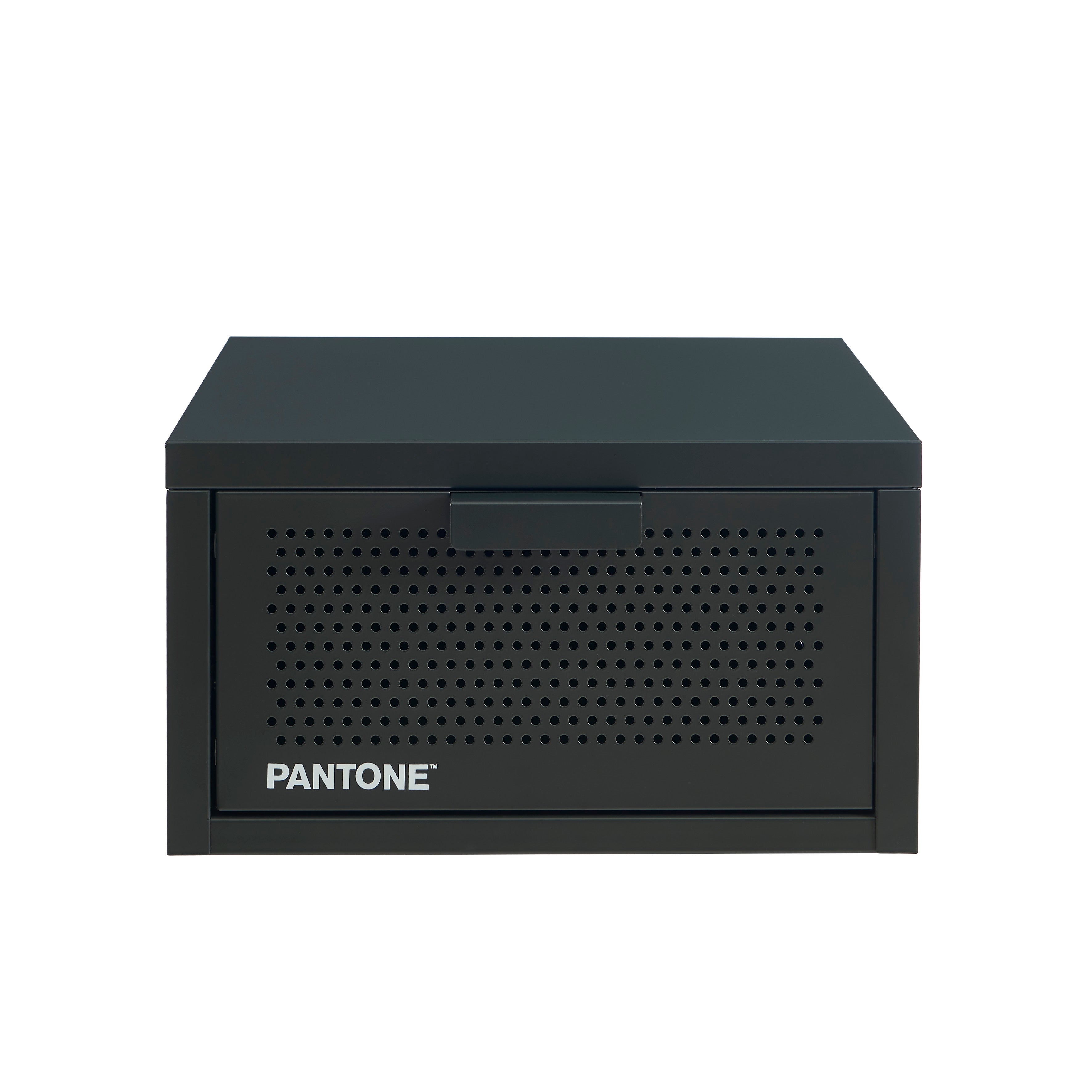 PANTONE® Metal Wall-Mounted Nightstand – Anthracite