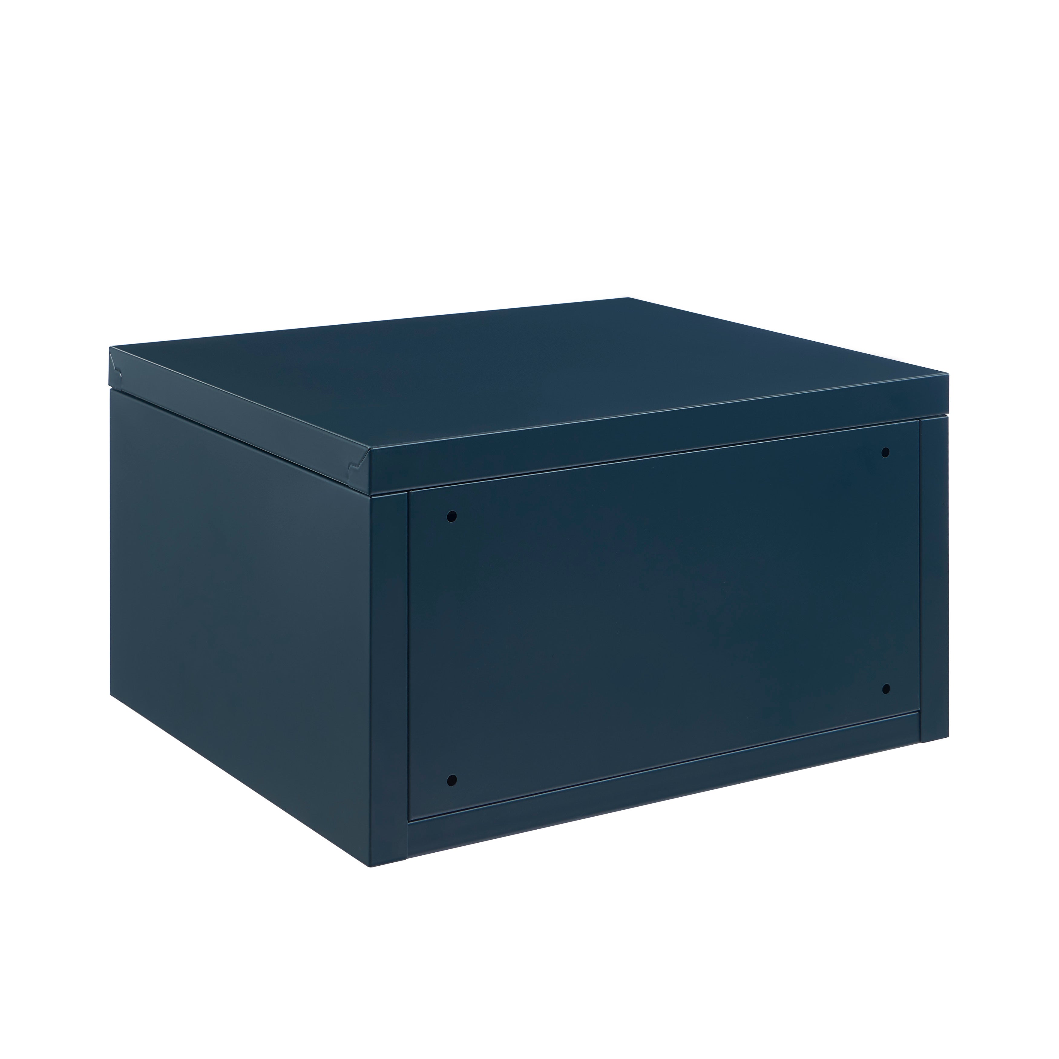 PANTONE® Metal Wall-Mounted Nightstand – Midnight blue