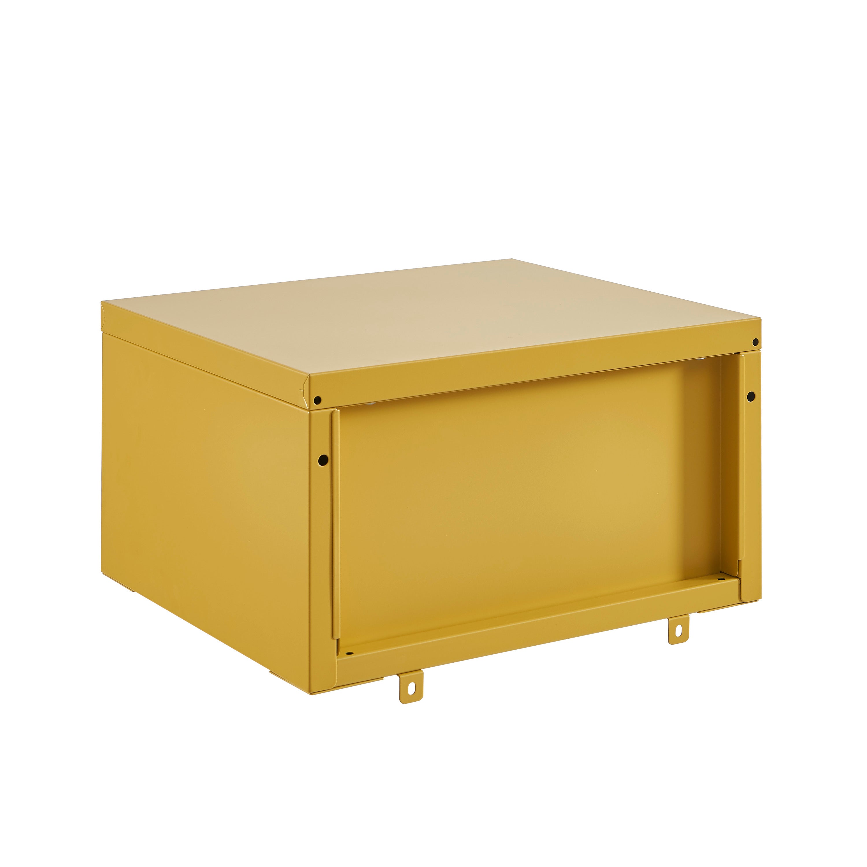 PANTONE® Metal Wall-Mounted Nightstand – Mustard