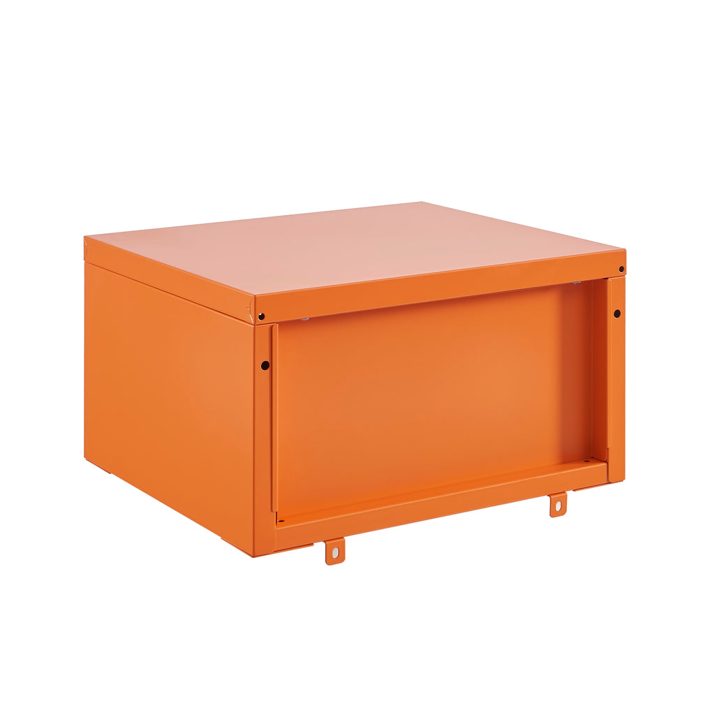 PANTONE® Metal Wall-Mounted Nightstand – Orange