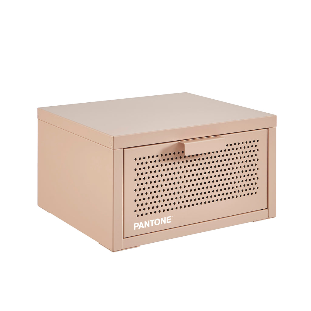 PANTONE® Metal Wall-Mounted Nightstand – Pink