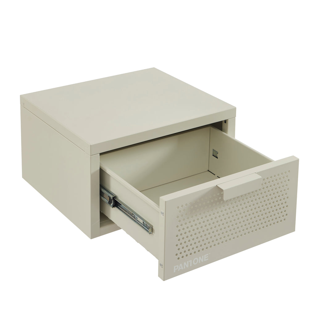 PANTONE® Metal Wall-Mounted Nightstand – Sand