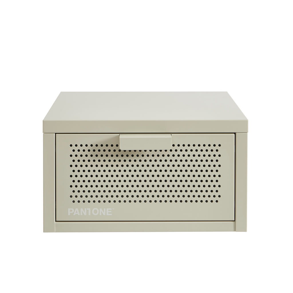 PANTONE® Metal Wall-Mounted Nightstand – Sand
