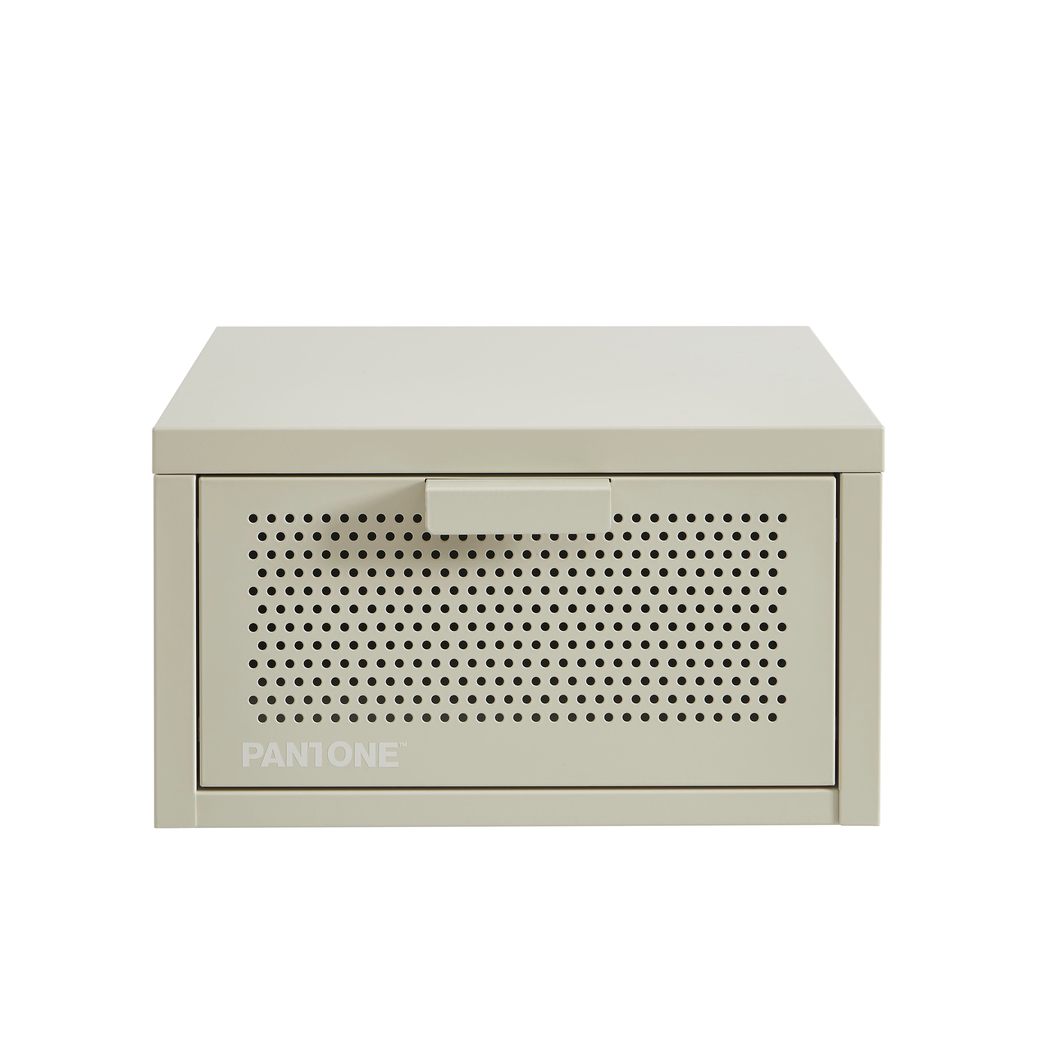 PANTONE® Metal Wall-Mounted Nightstand – Sand