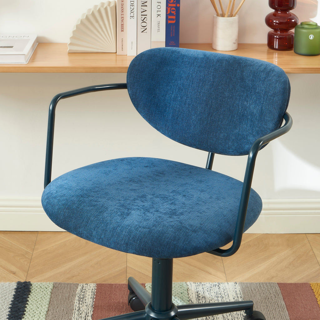 PANTONE® Office Chair on Castors – Midnight blue