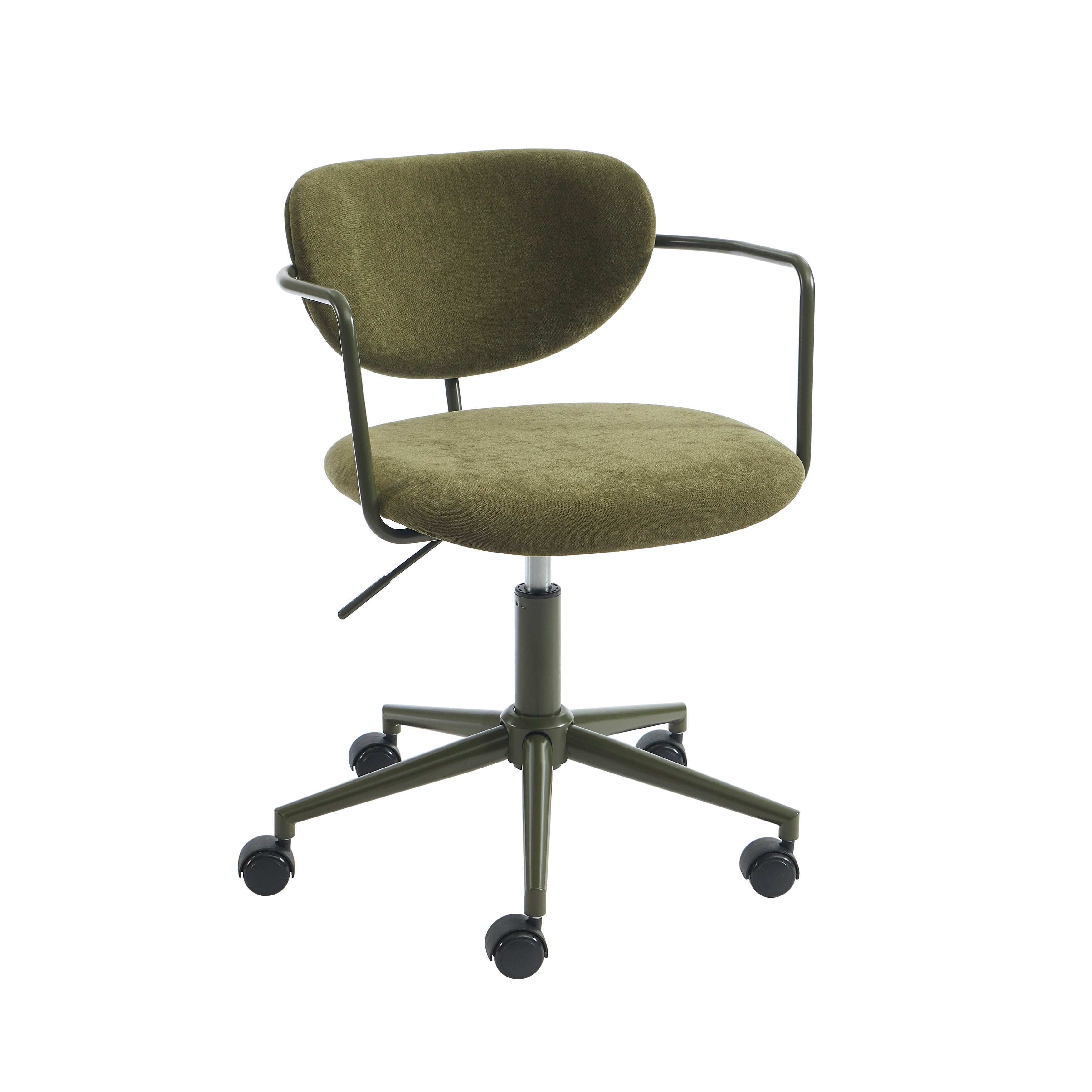 PANTONE® Office Chair on Castors – Olive green