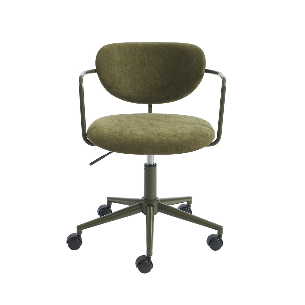 PANTONE® Office Chair on Castors – Olive green