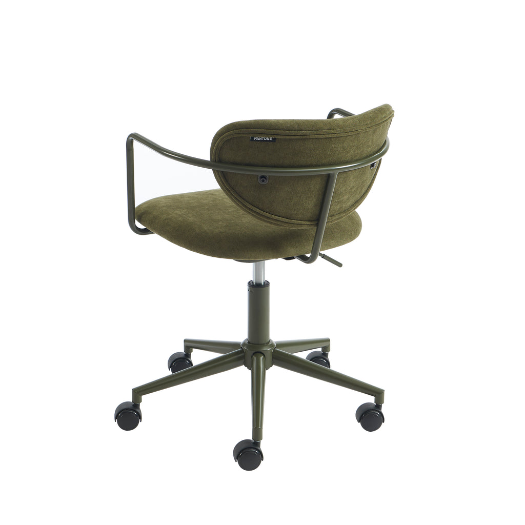 PANTONE® Office Chair on Castors – Olive green