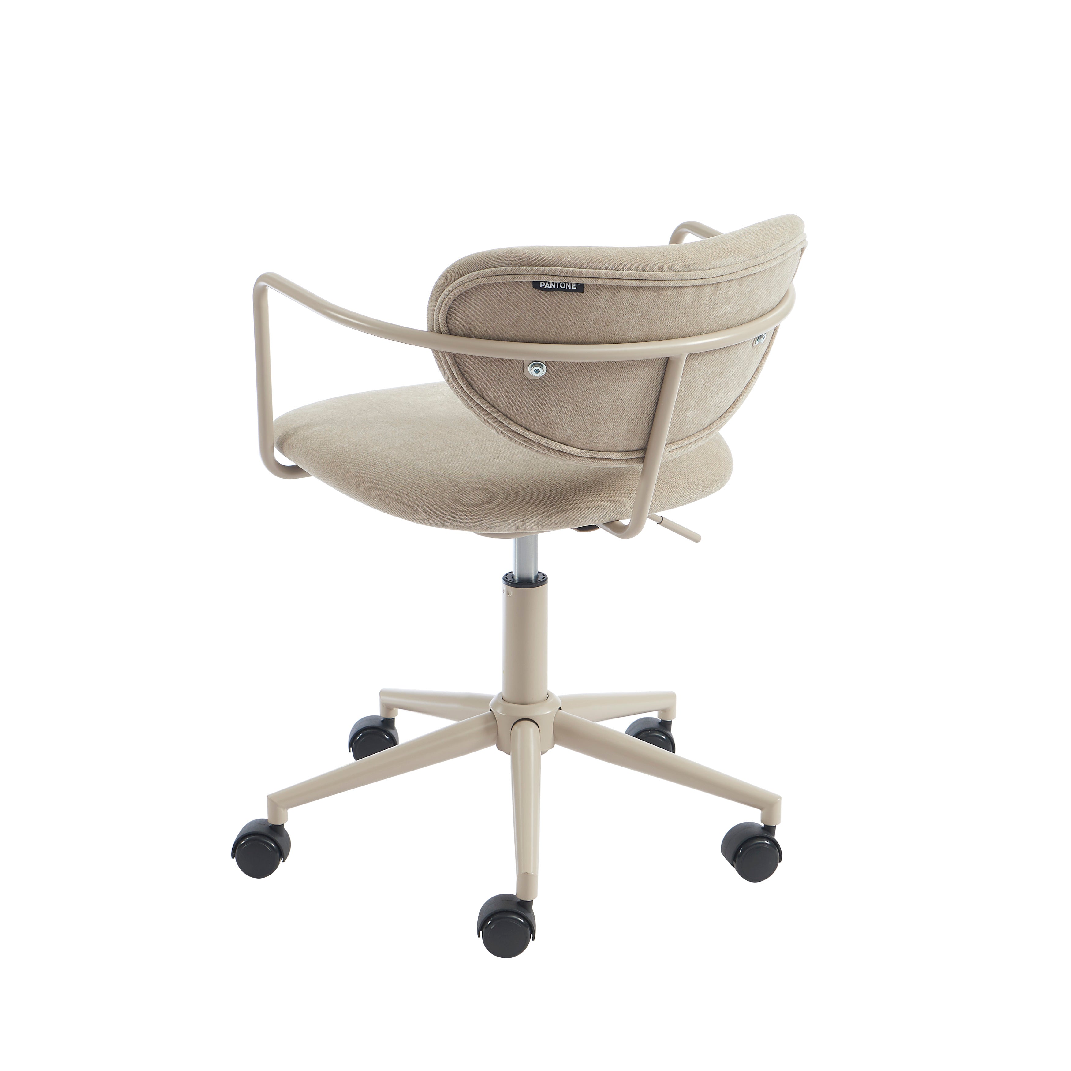 PANTONE® Office Chair on Castors – Taupe