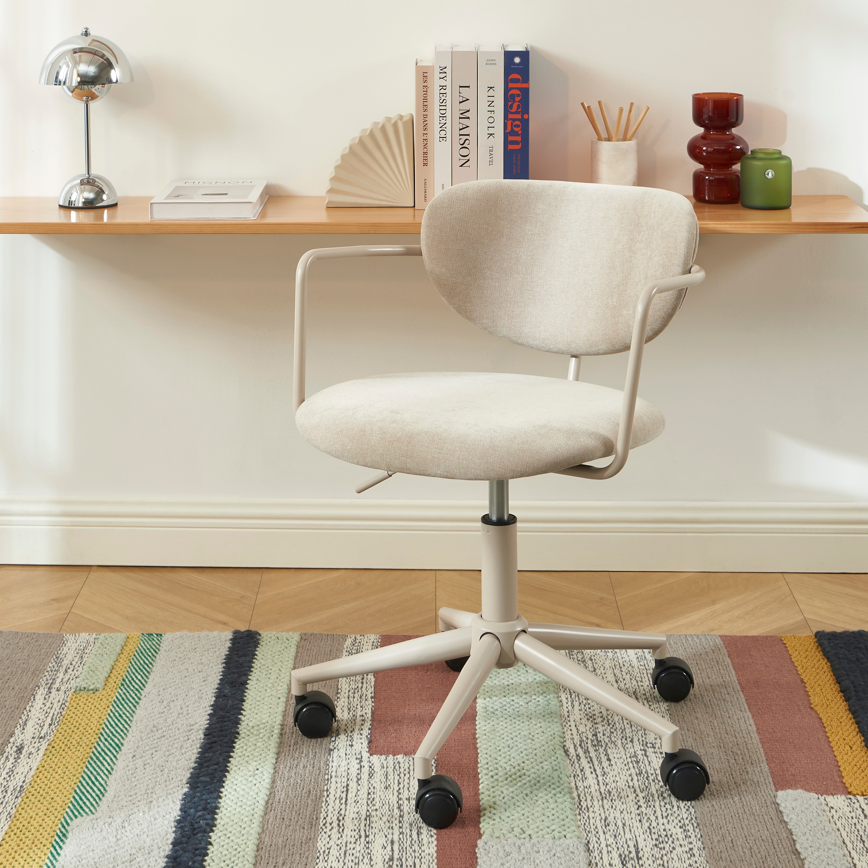 PANTONE® Office Chair on Castors – Taupe