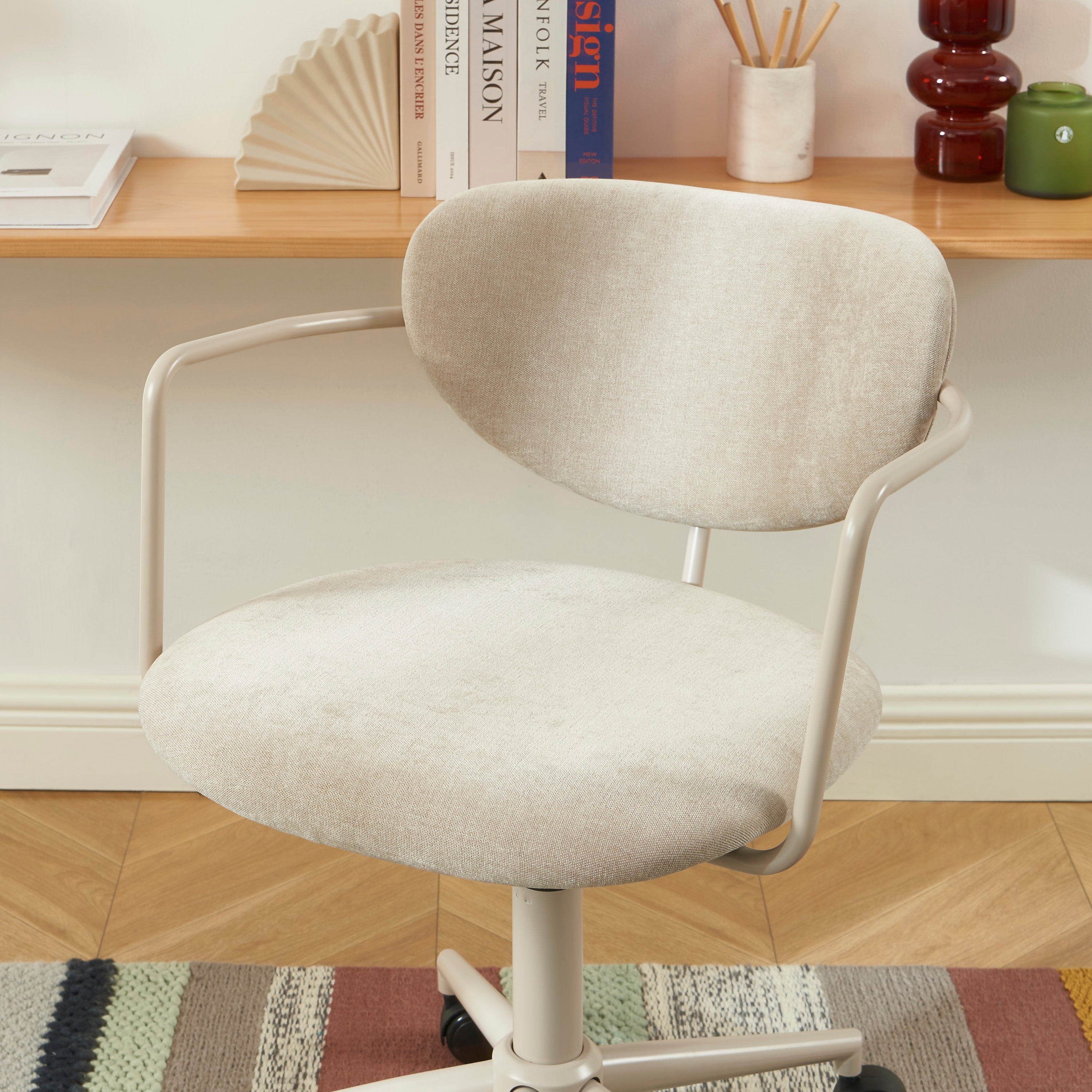 PANTONE® Office Chair on Castors – Taupe