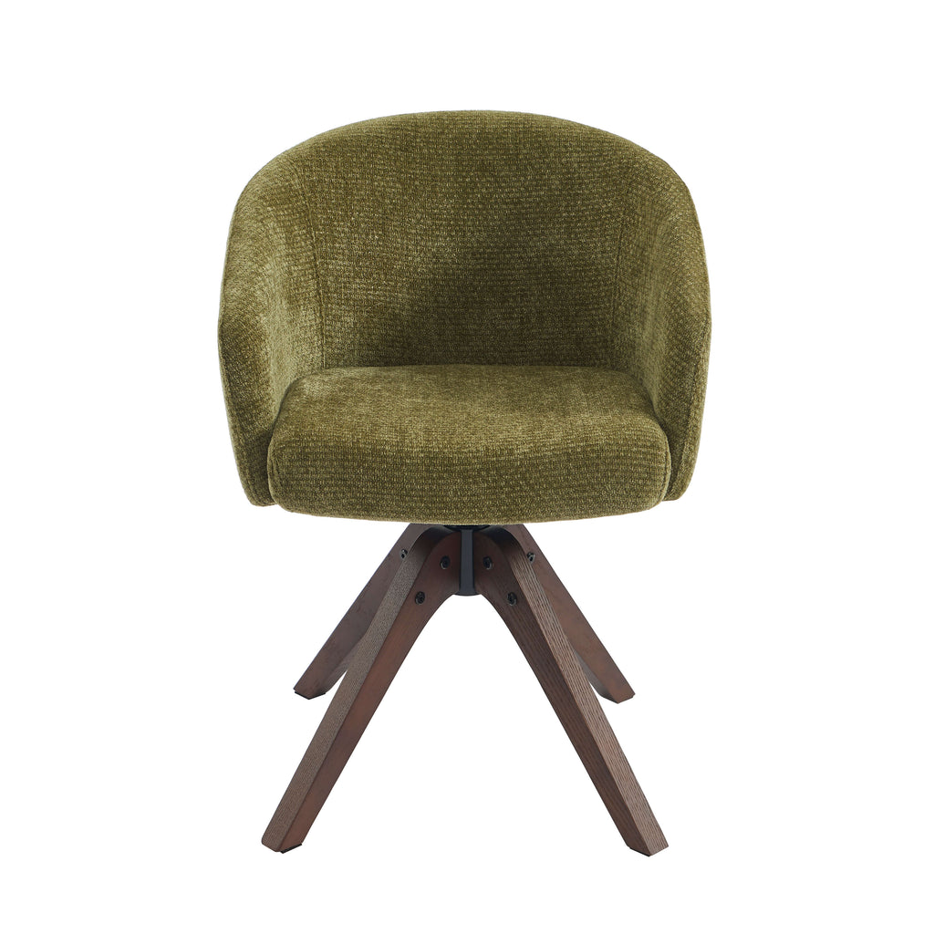 PAOLA Dining Chair Chenille - Green