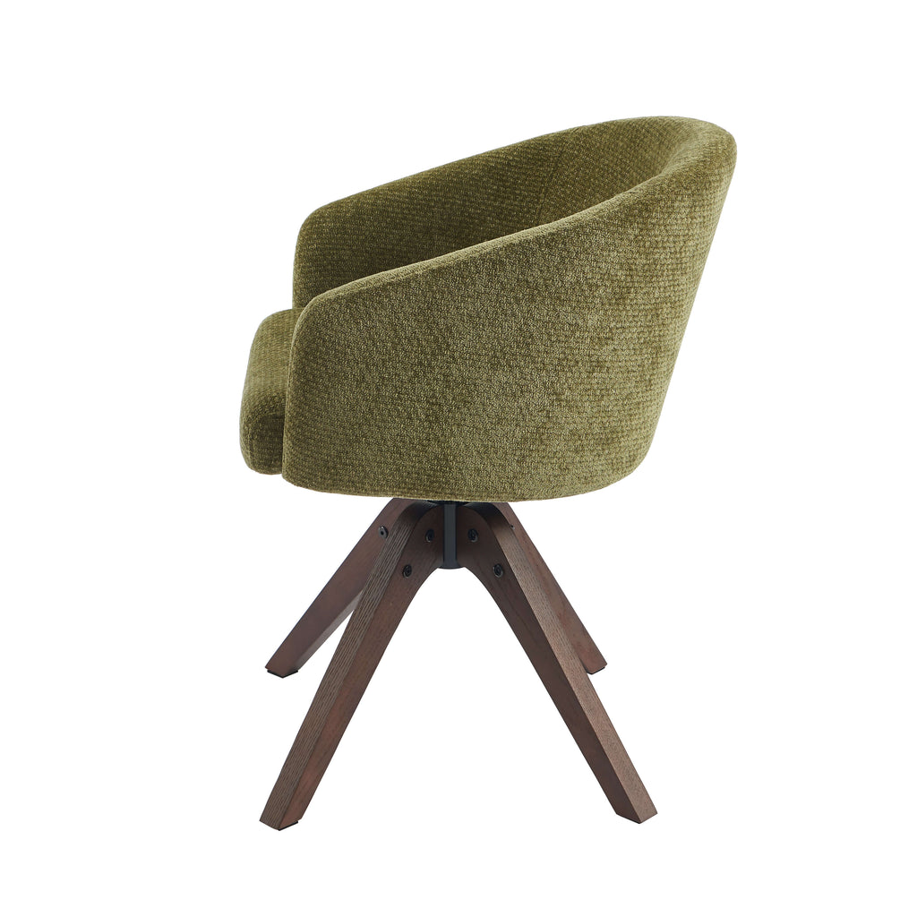 PAOLA Dining Chair Chenille - Green