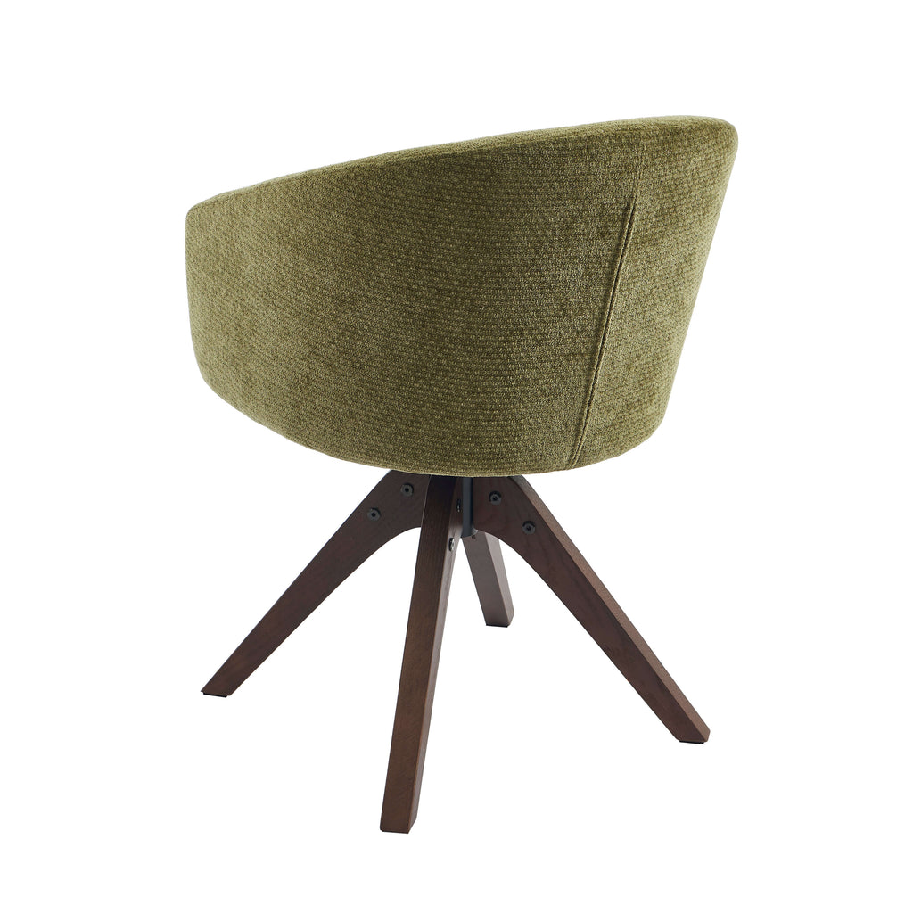 PAOLA Dining Chair Chenille - Green