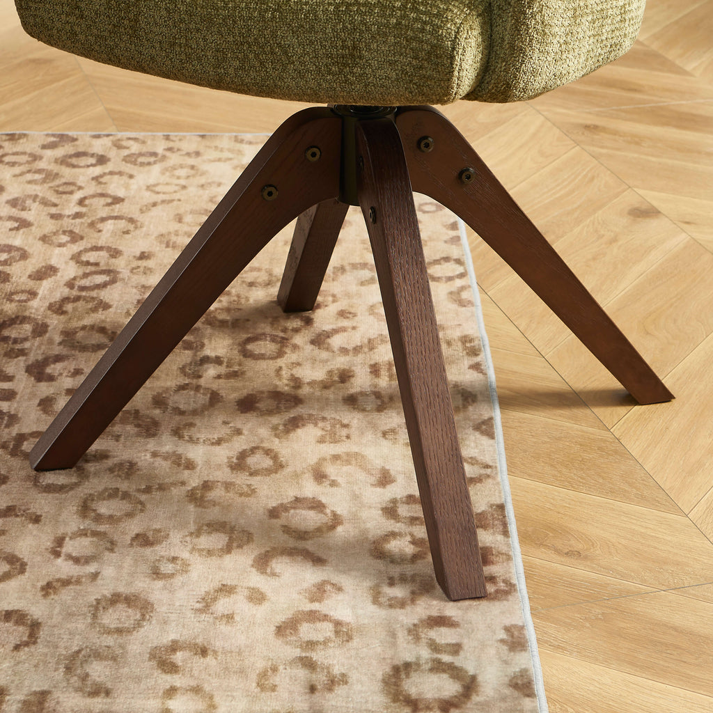 PAOLA Dining Chair Chenille - Green