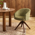 PAOLA Dining Chair Chenille - Green