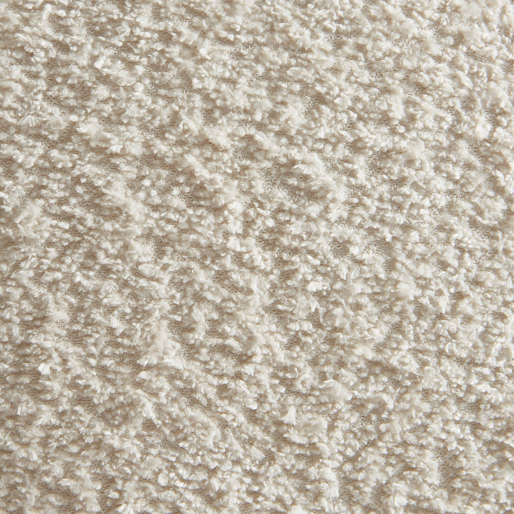 PAOLA Dining Chair Bouclé - White