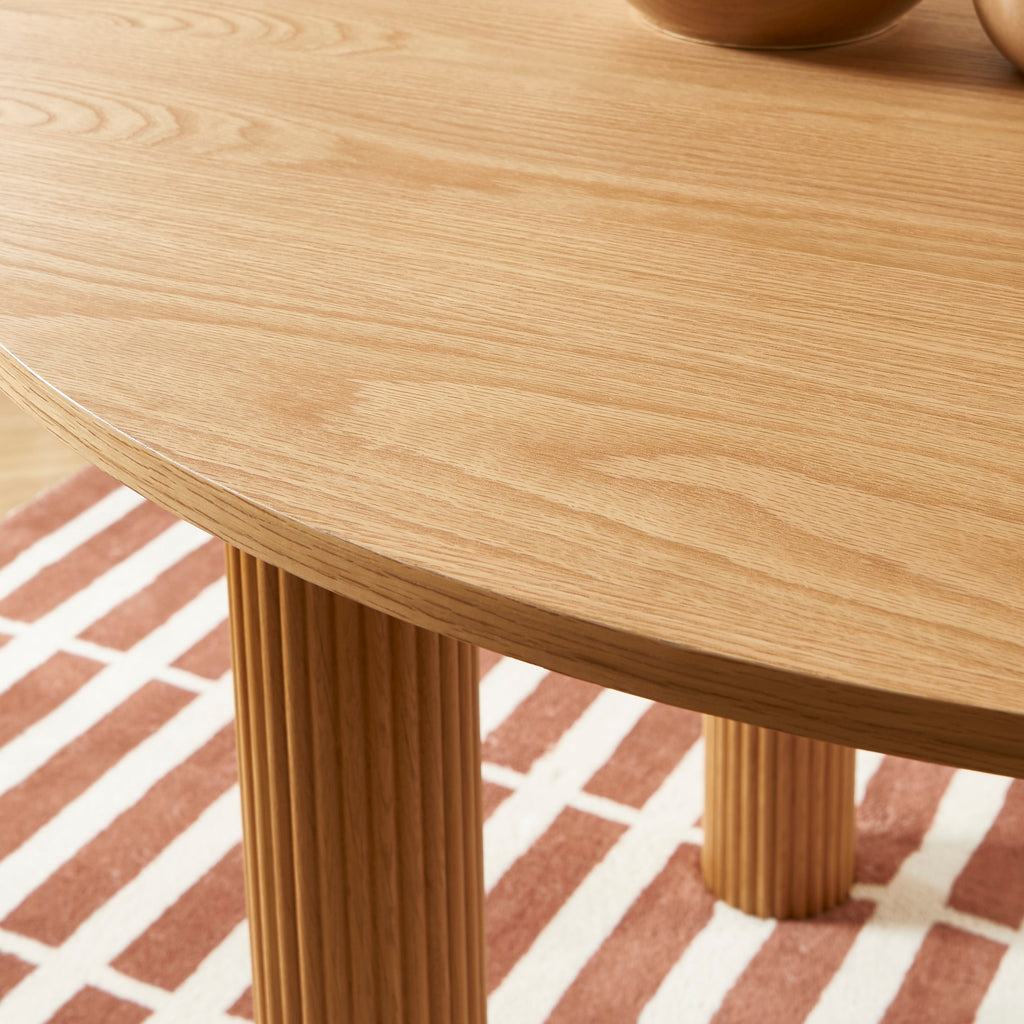 PENELOPE Scandinavian-Style Solid Wood Dining Table