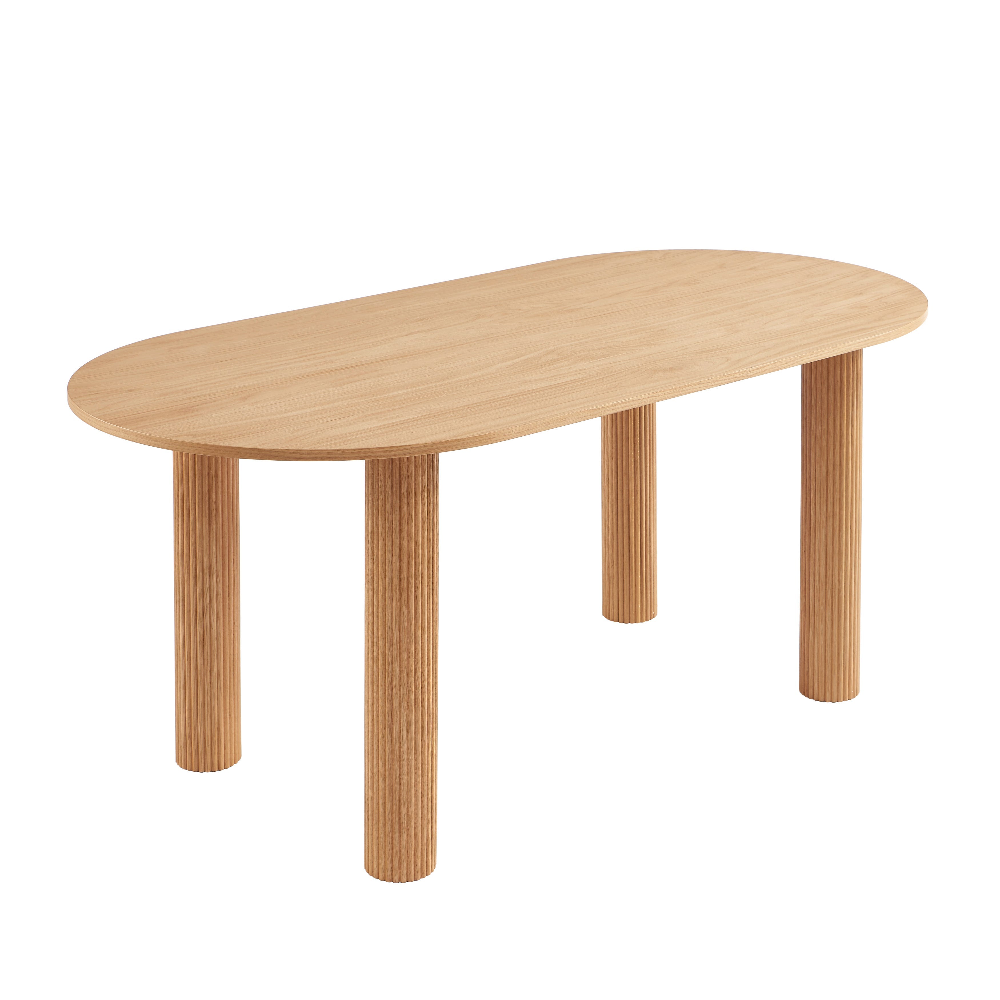 PENELOPE Scandinavian-Style Solid Wood Dining Table