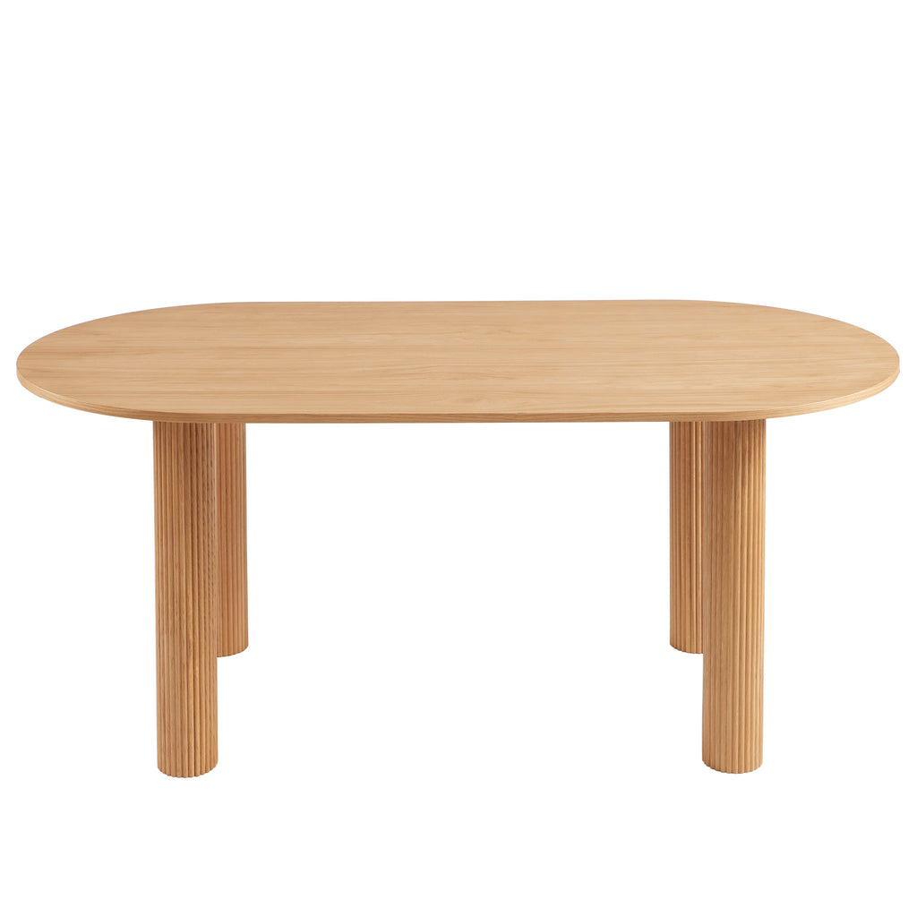 PENELOPE Scandinavian-Style Solid Wood Dining Table
