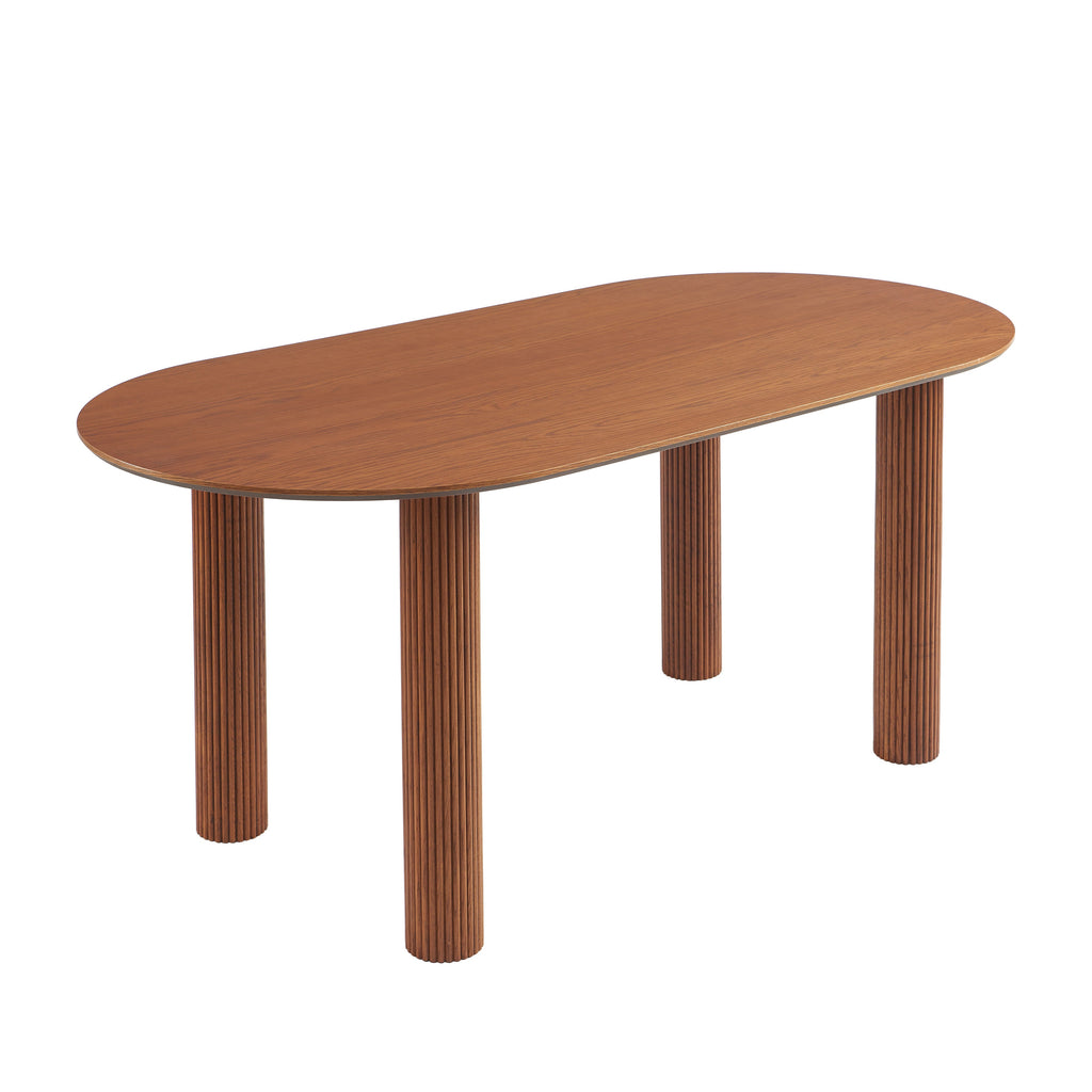 PENELOPE Scandinavian-Style Solid Wood Dining Table