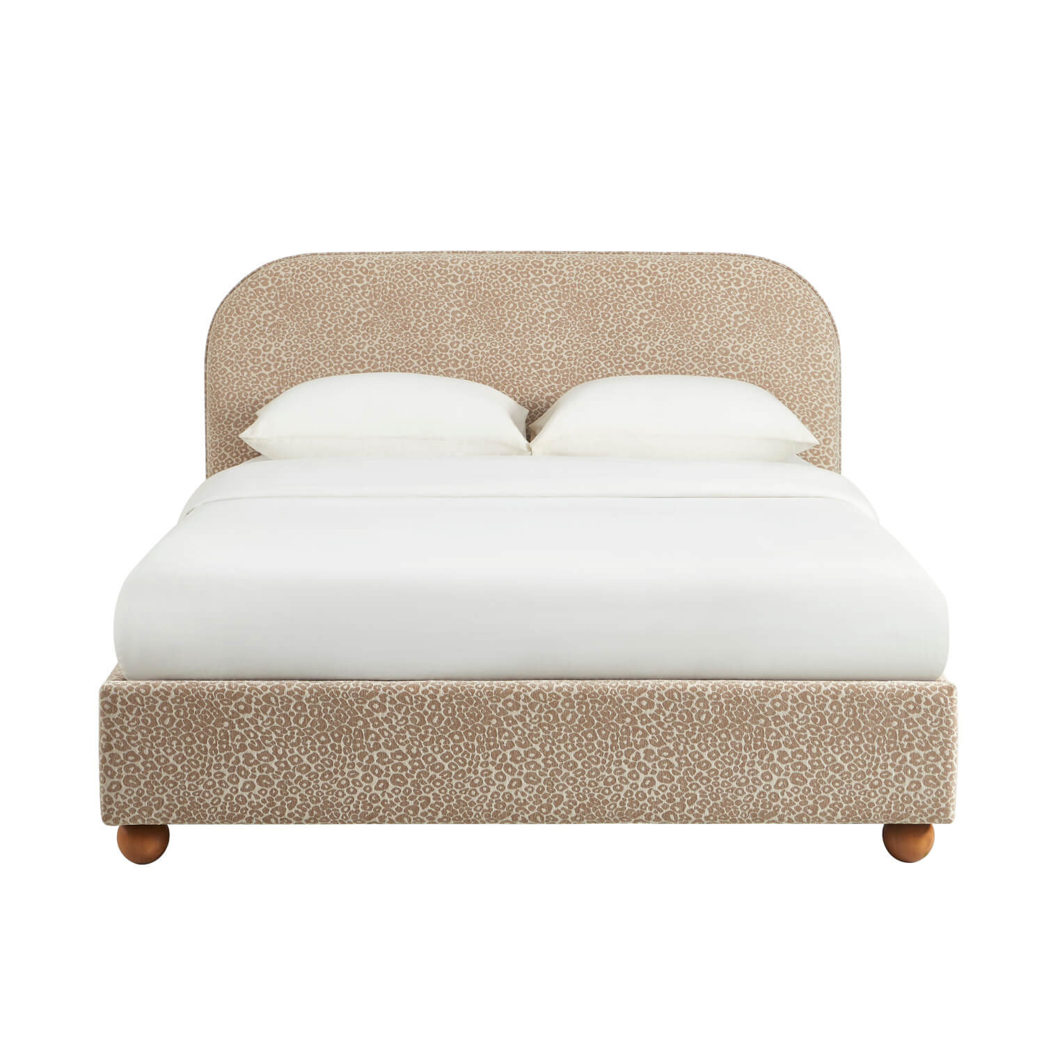 PILKA 63" x 79" Storage Bed Frame (King Size) Jacquard Fabric
