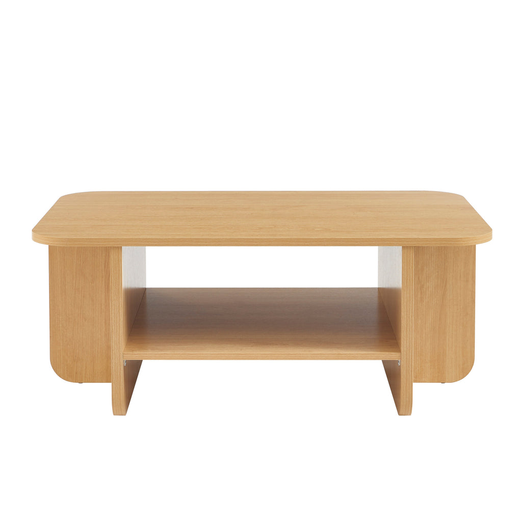 ROKIA Solid Wood Coffee Table – Light wood