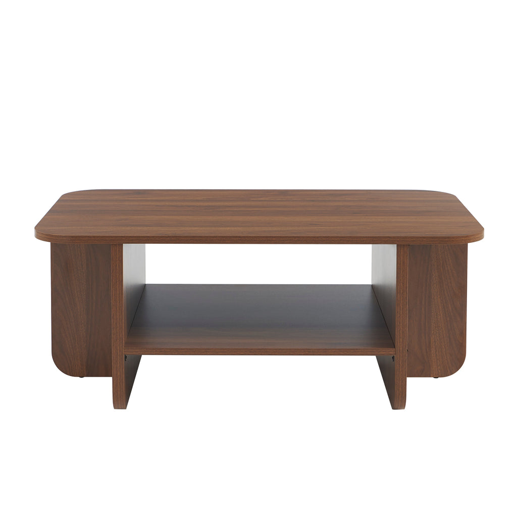 ROKIA Solid Wood Coffee Table – Walnut