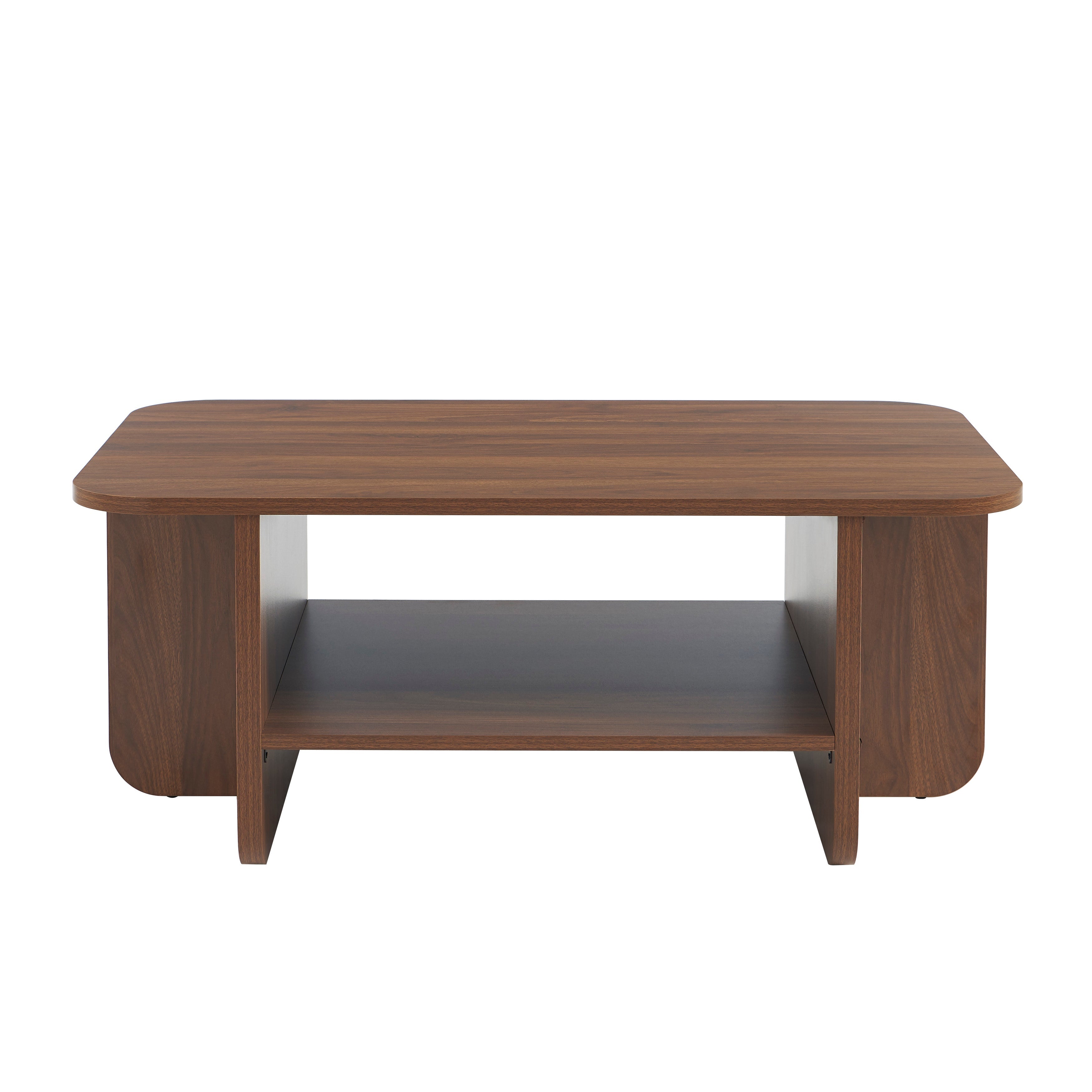 ROKIA Solid Wood Coffee Table – Walnut