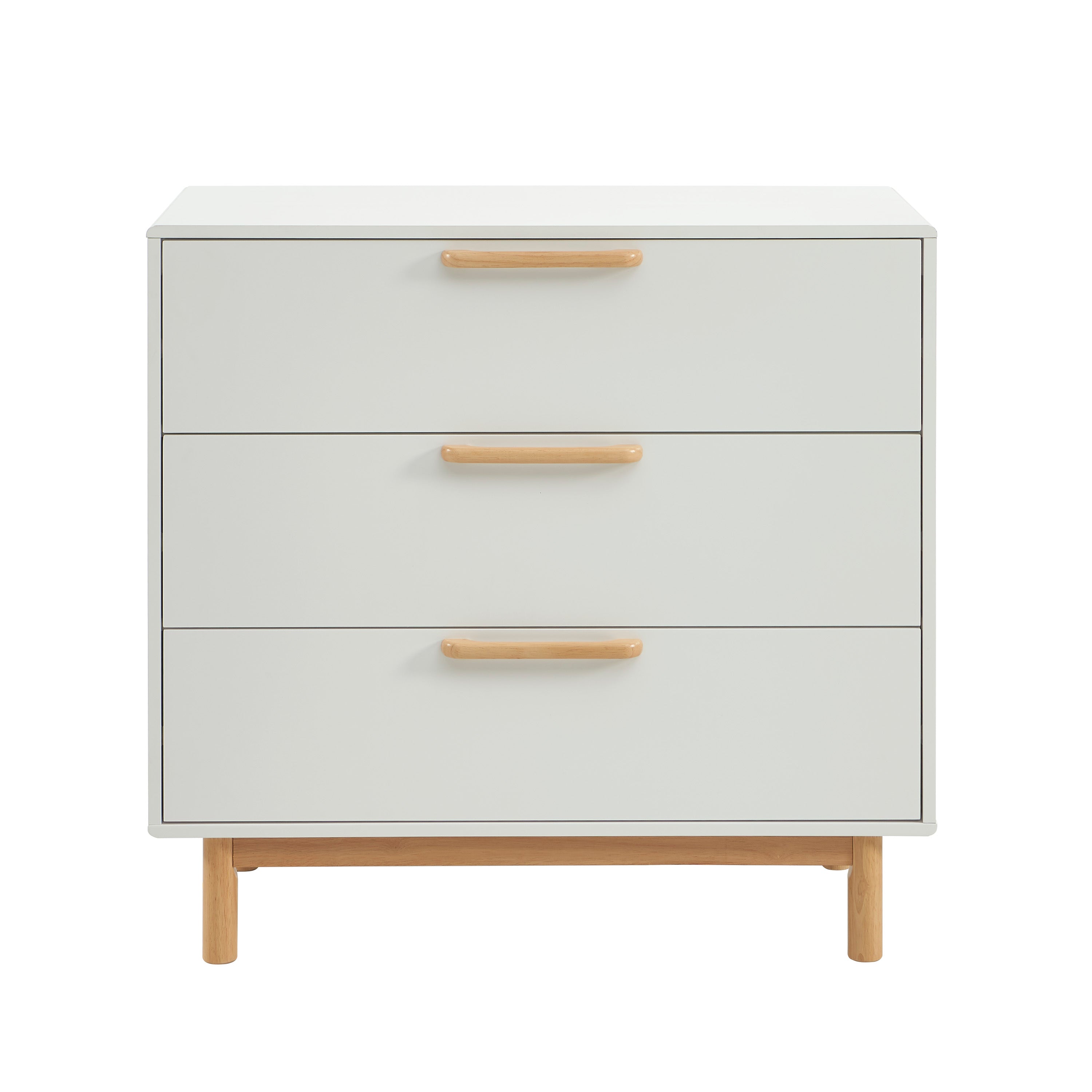 Kids Chest Of Drawers Rome White 3 Drawers 90cm – White