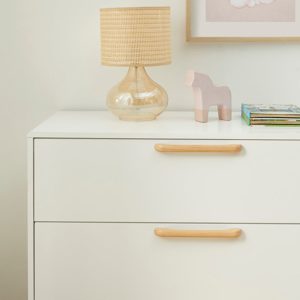 Kids Chest Of Drawers Rome White 3 Drawers 90cm – White