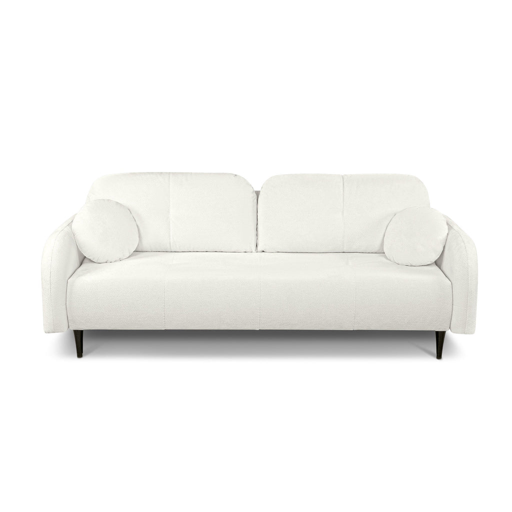 ROTONDO 3-Seater Convertible Sofa – Bouclé Fabric Sleeper Sofa