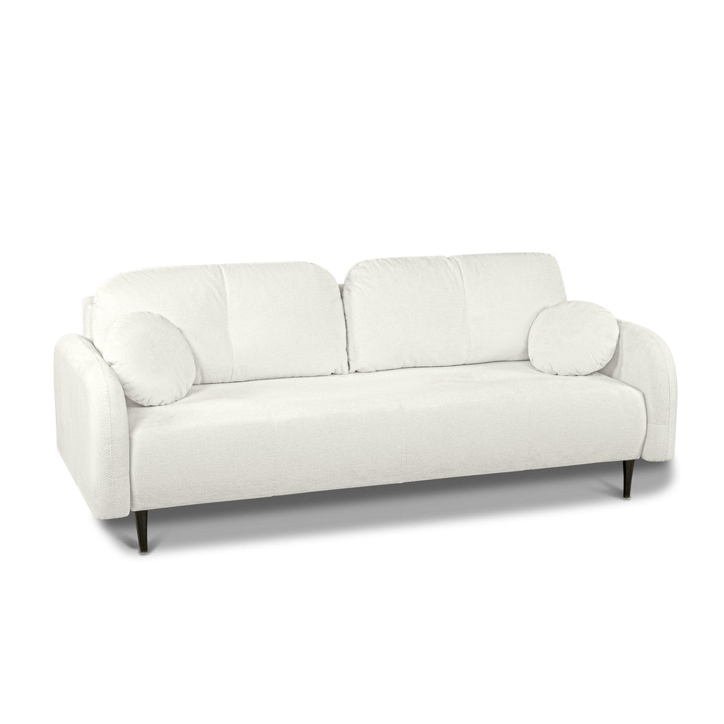 ROTONDO Fabric Straight Sofa – Beige