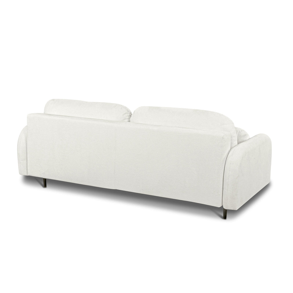 ROTONDO Fabric Straight Sofa – Beige