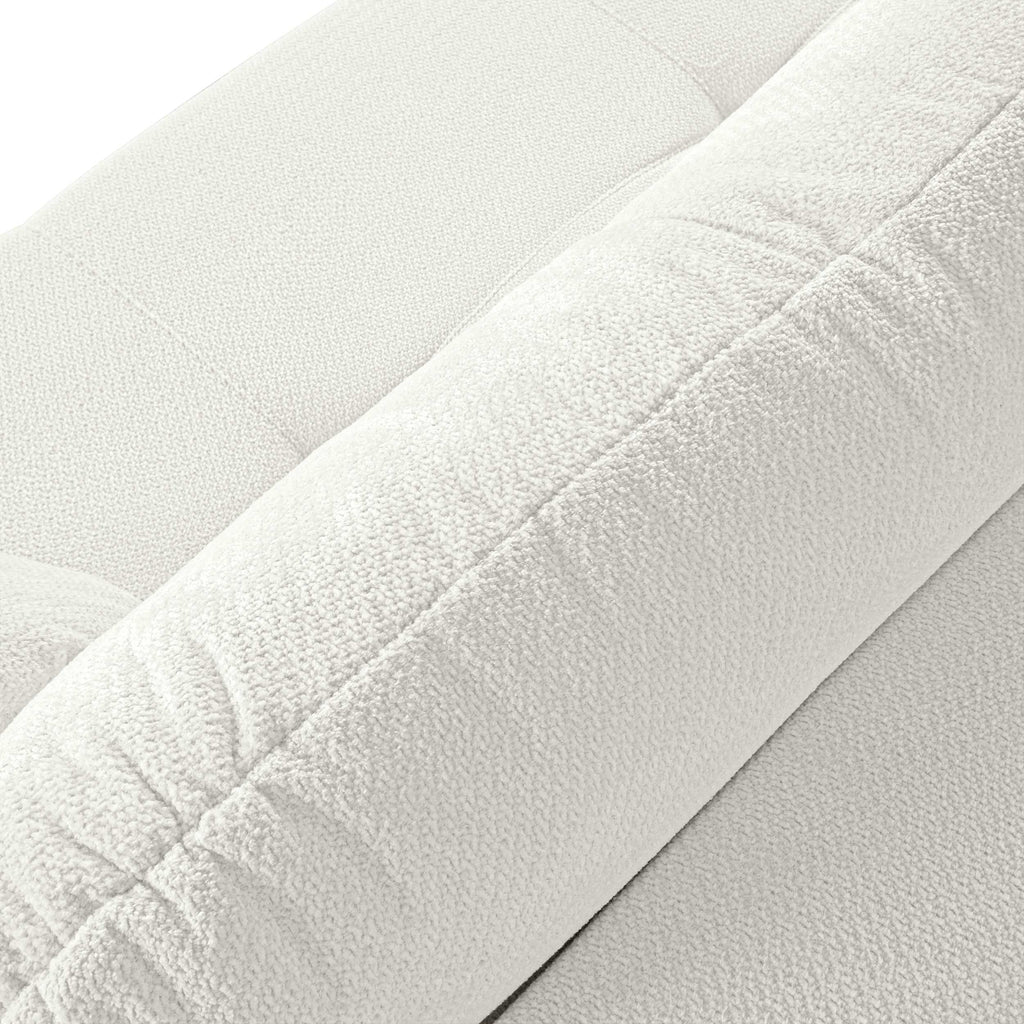 ROTONDO Fabric Straight Sofa – Beige