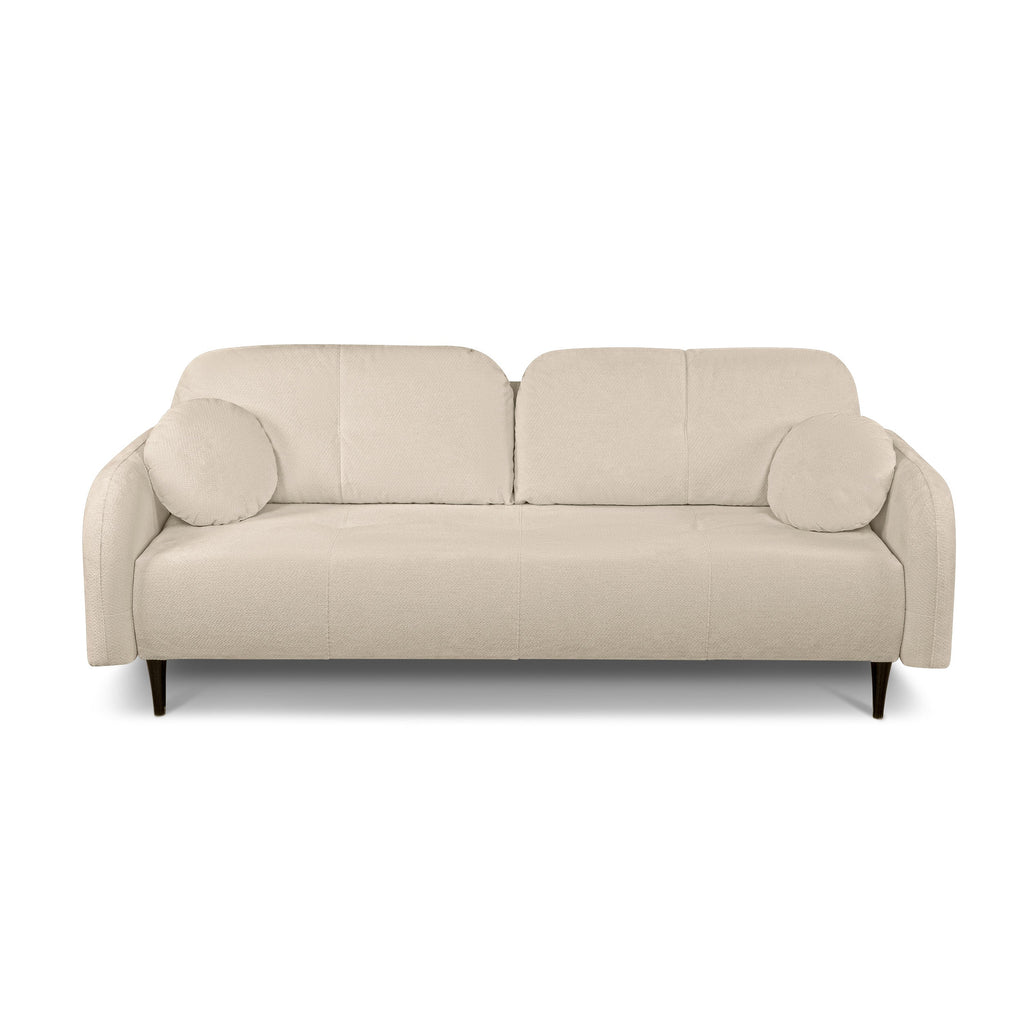 ROTONDO Fabric Straight Sofa – Greige