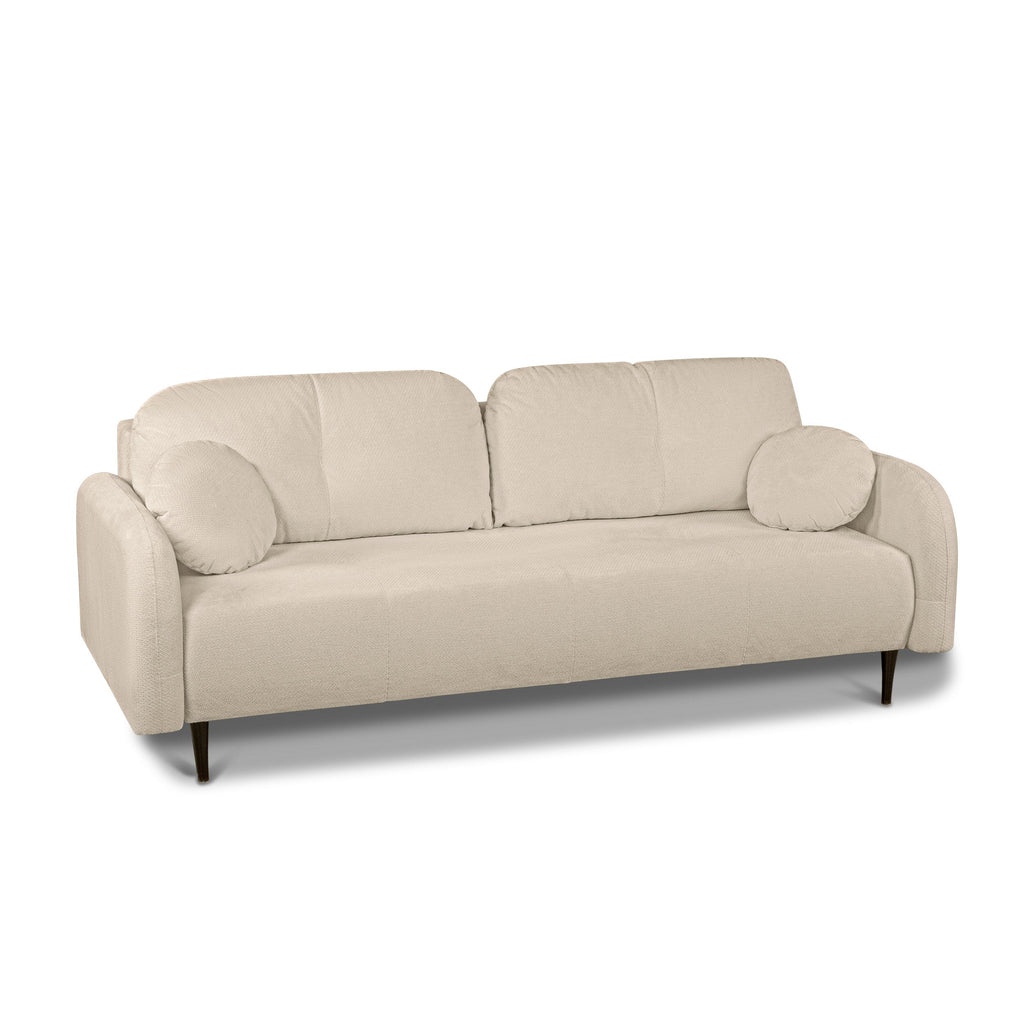 ROTONDO Fabric Straight Sofa – Greige