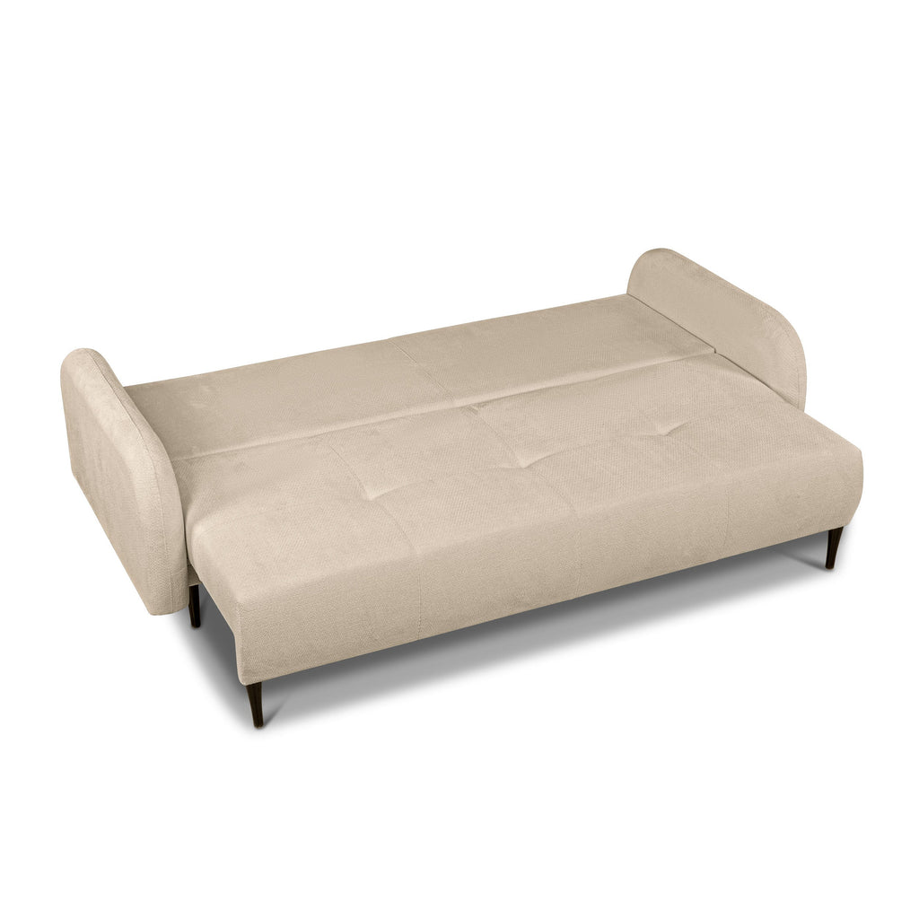 ROTONDO Fabric Straight Sofa – Greige