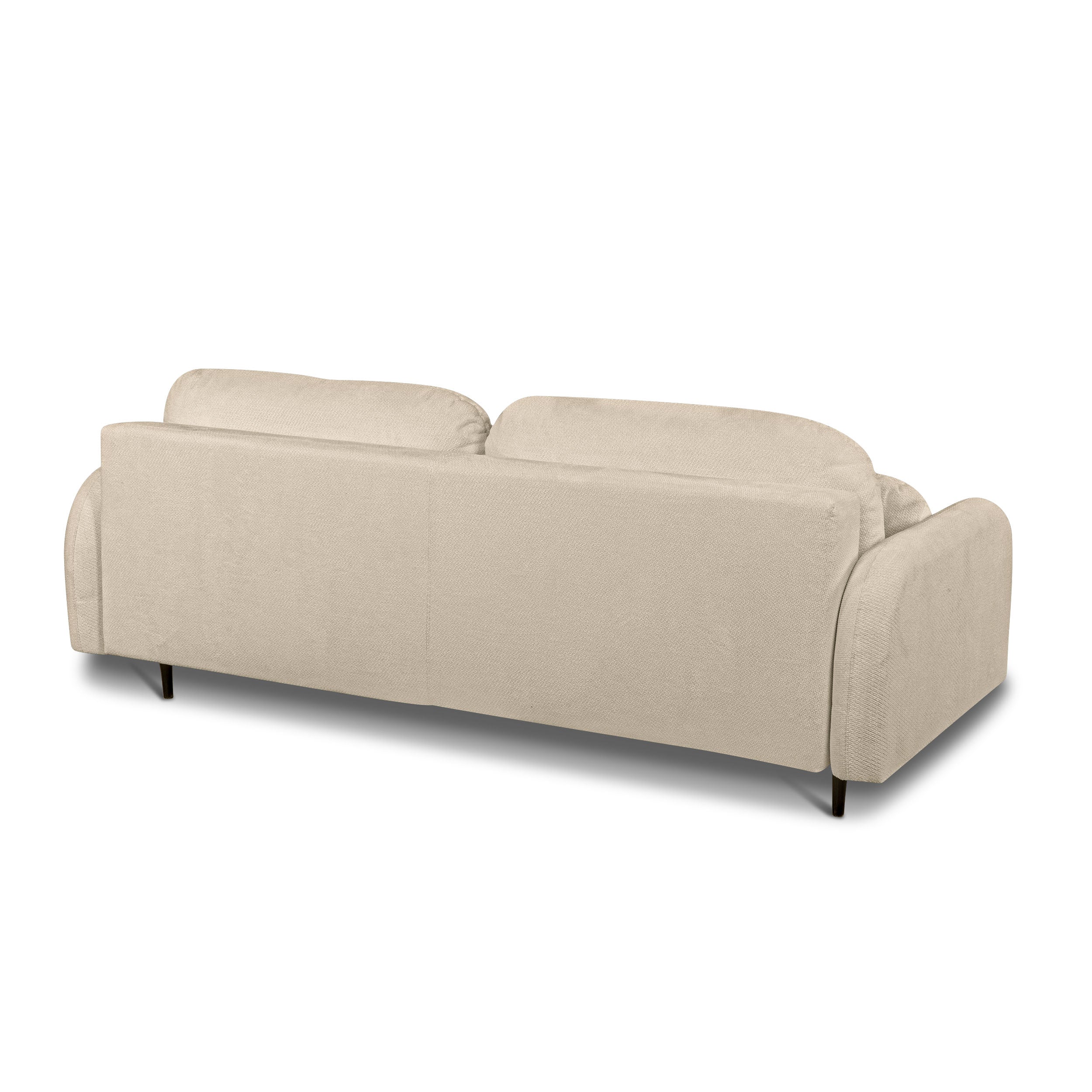 ROTONDO Fabric Straight Sofa – Greige