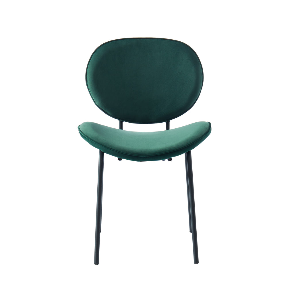 Set of 2 Chairs SHEILA Velvet - Green