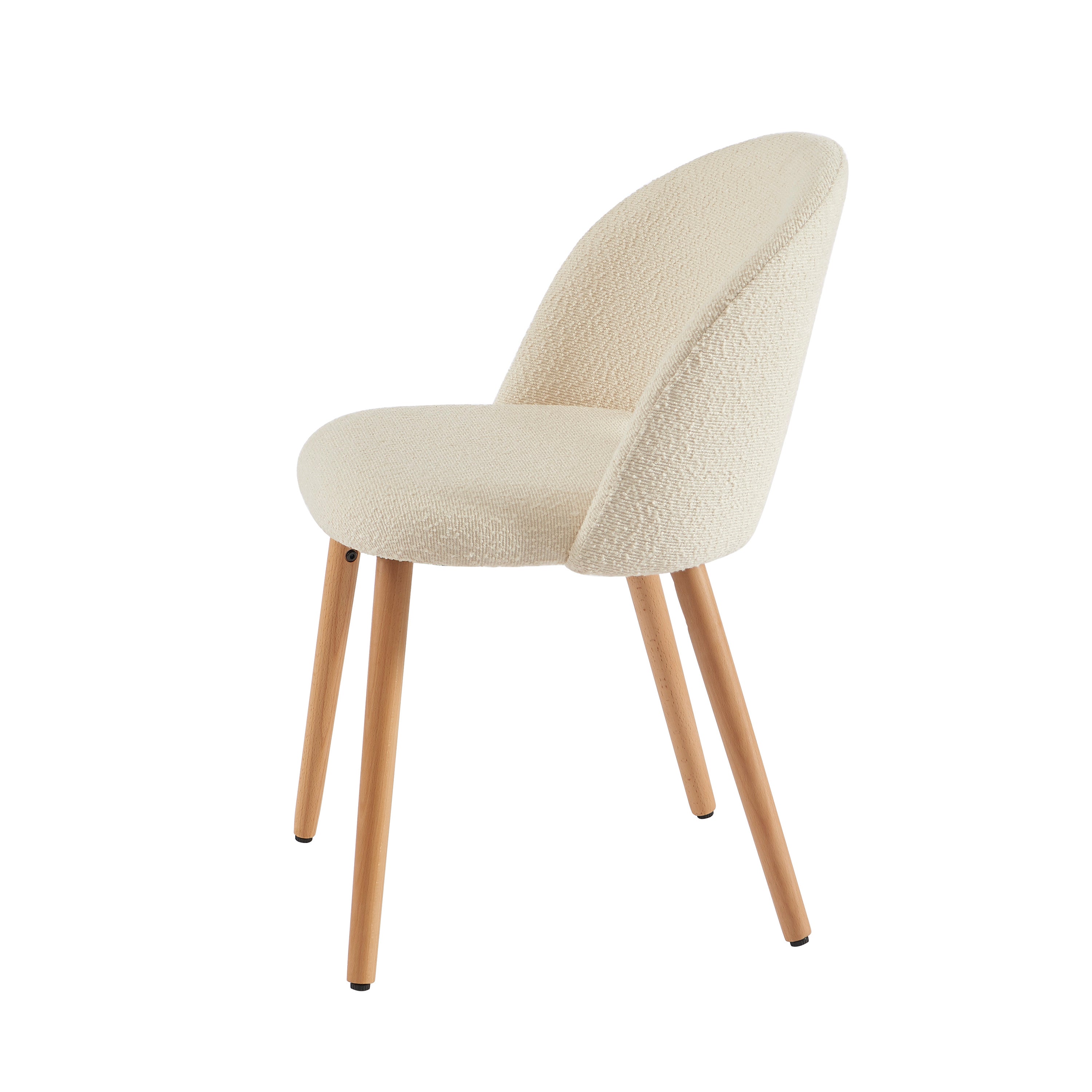 SIMONE Set of 2 Dining Chairs – White