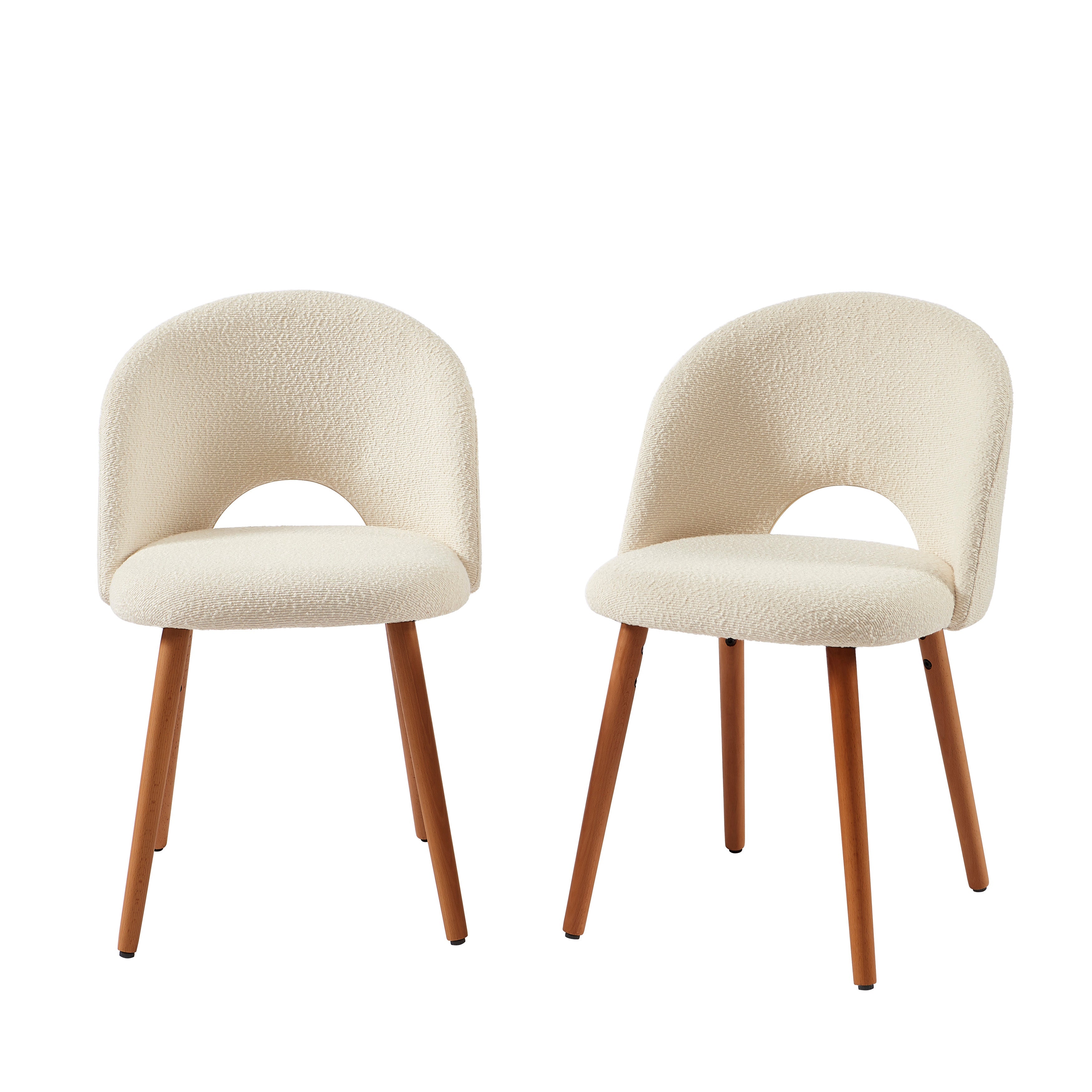 SIMONE Set of 2 Dining Chairs  - Beige